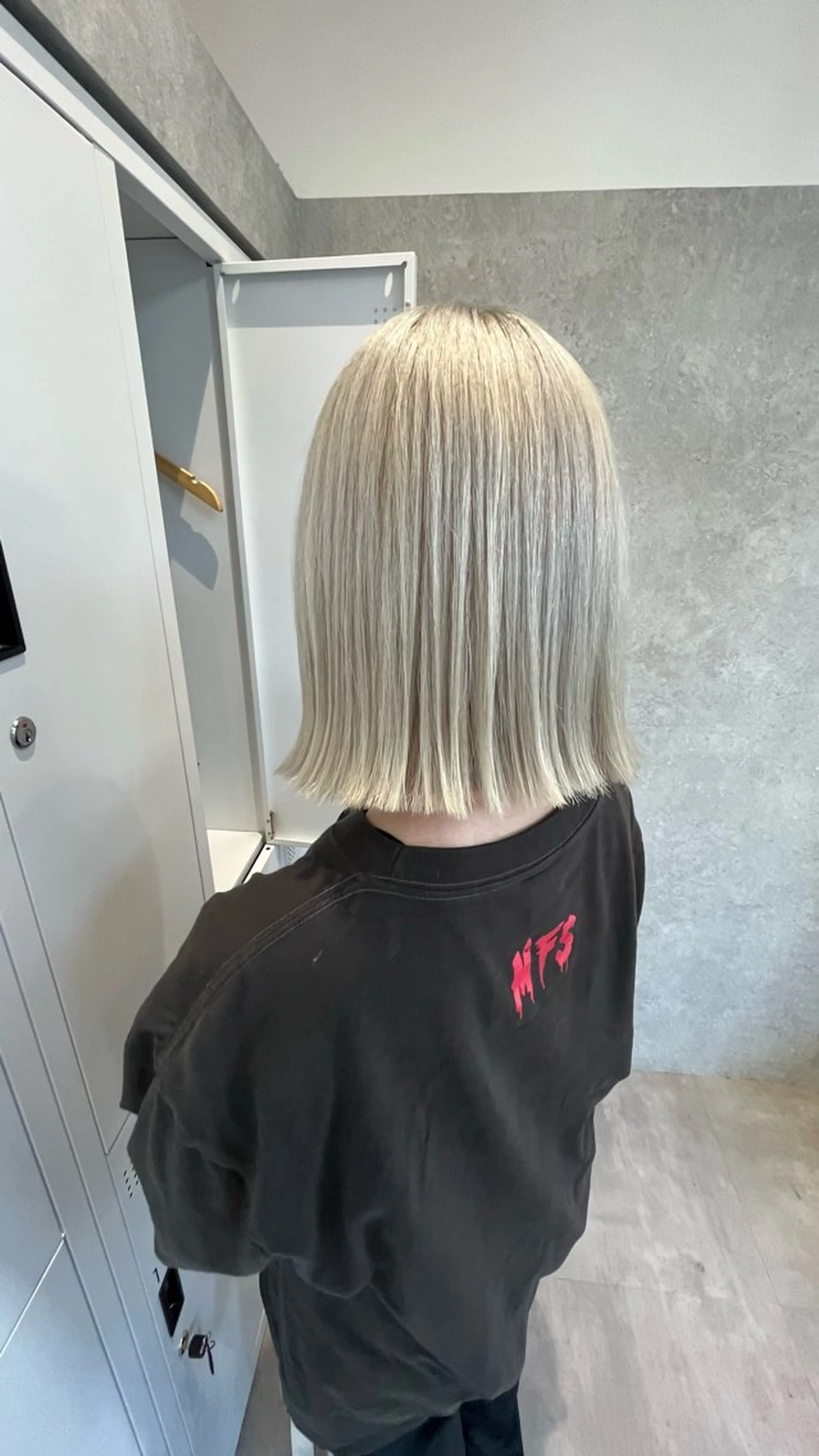 ミディアム カラー hiyori 【ﾌﾗﾐｭｰﾑ高崎】のヘアスタイル