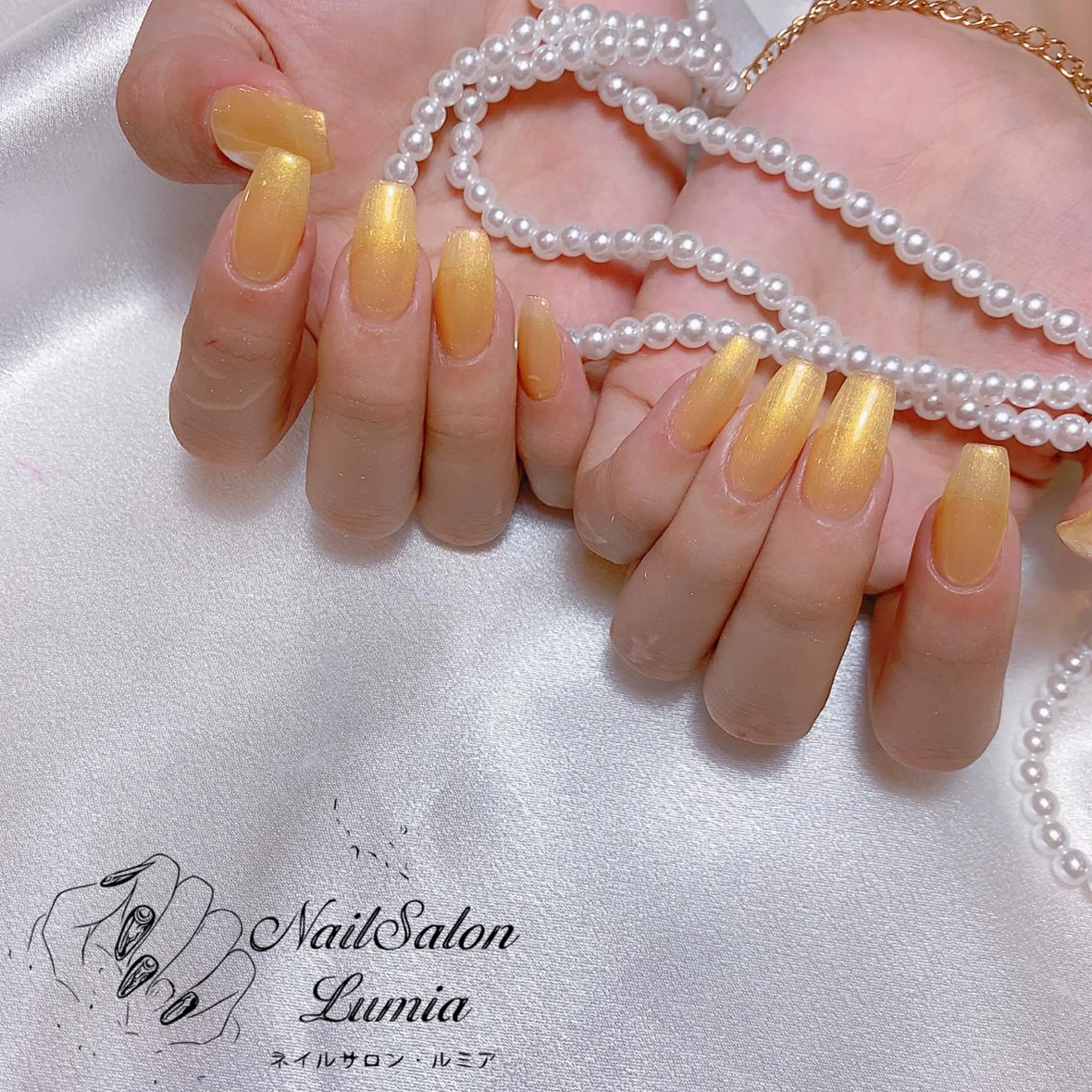 ネイル ハンドネイル ネイルサロン ルミア Lumia 店長のネイルデザイン