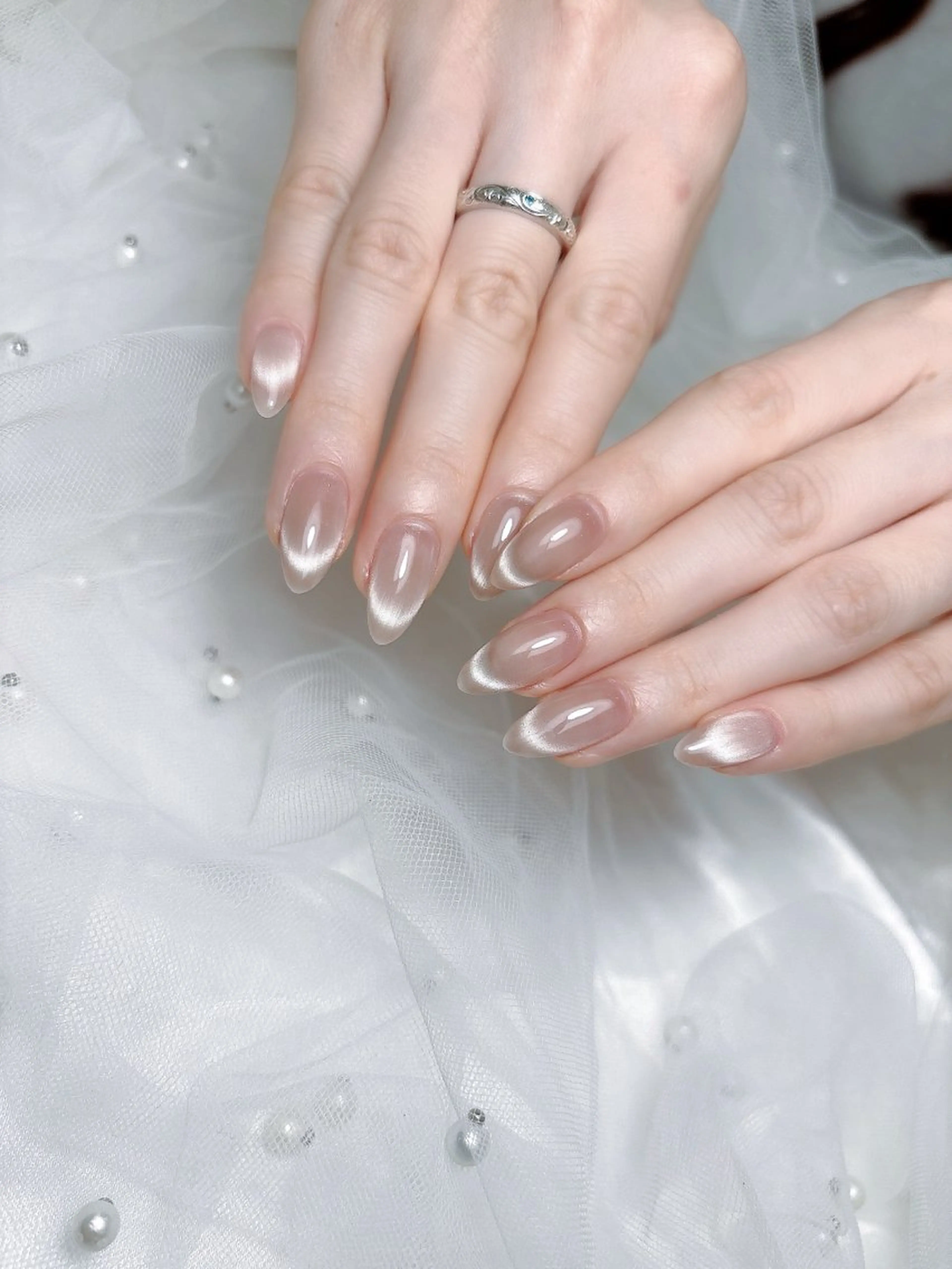 ネイル マグネットネイル エルバイノリコ🤍 小澤パラジェル取扱店のネイルデザイン