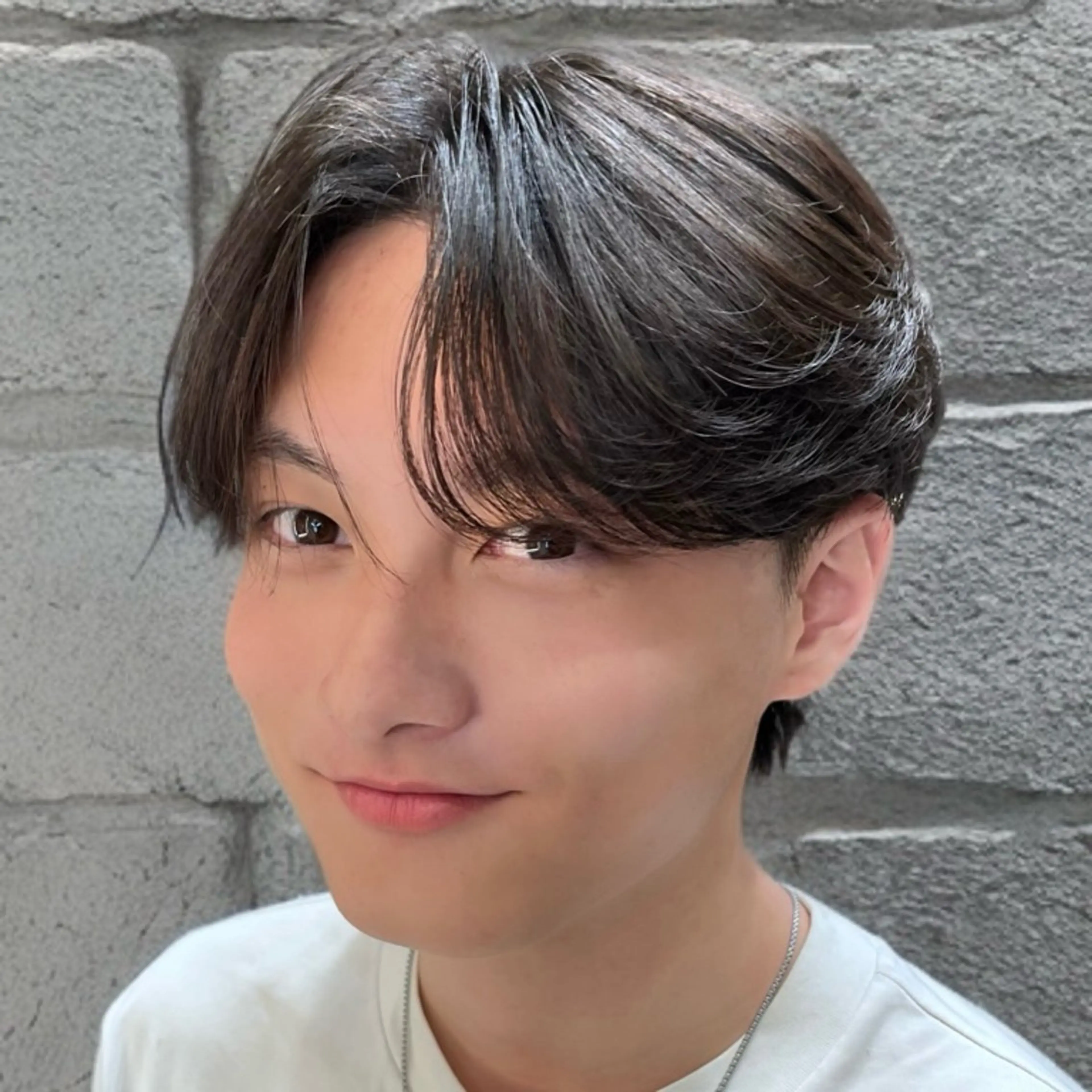 メンズ ダウンパーマ メンズパーマ EXCIA表参道所属・原宿/表参道メンズ 曲がる縮毛矯正/福田のヘアスタイル