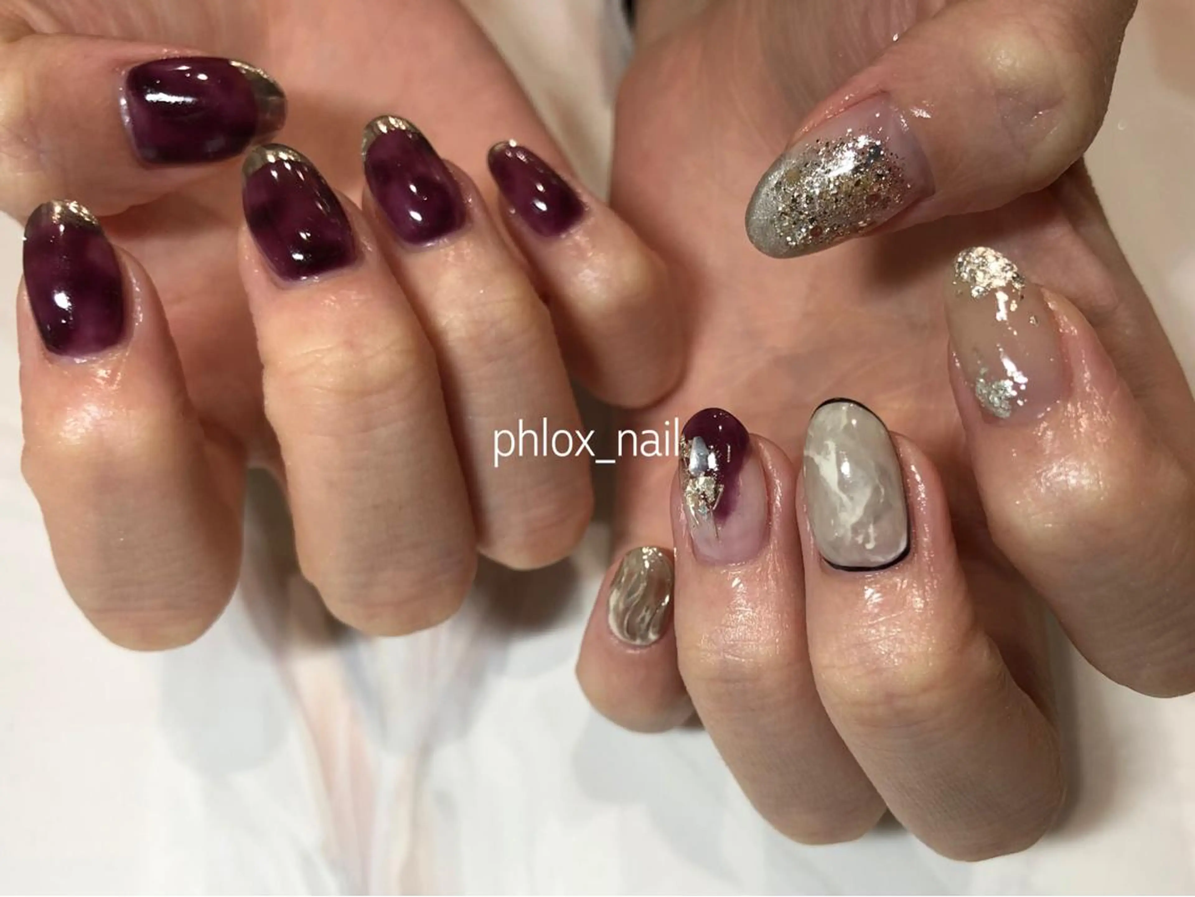 ネイル s/w _shokoのネイルデザイン