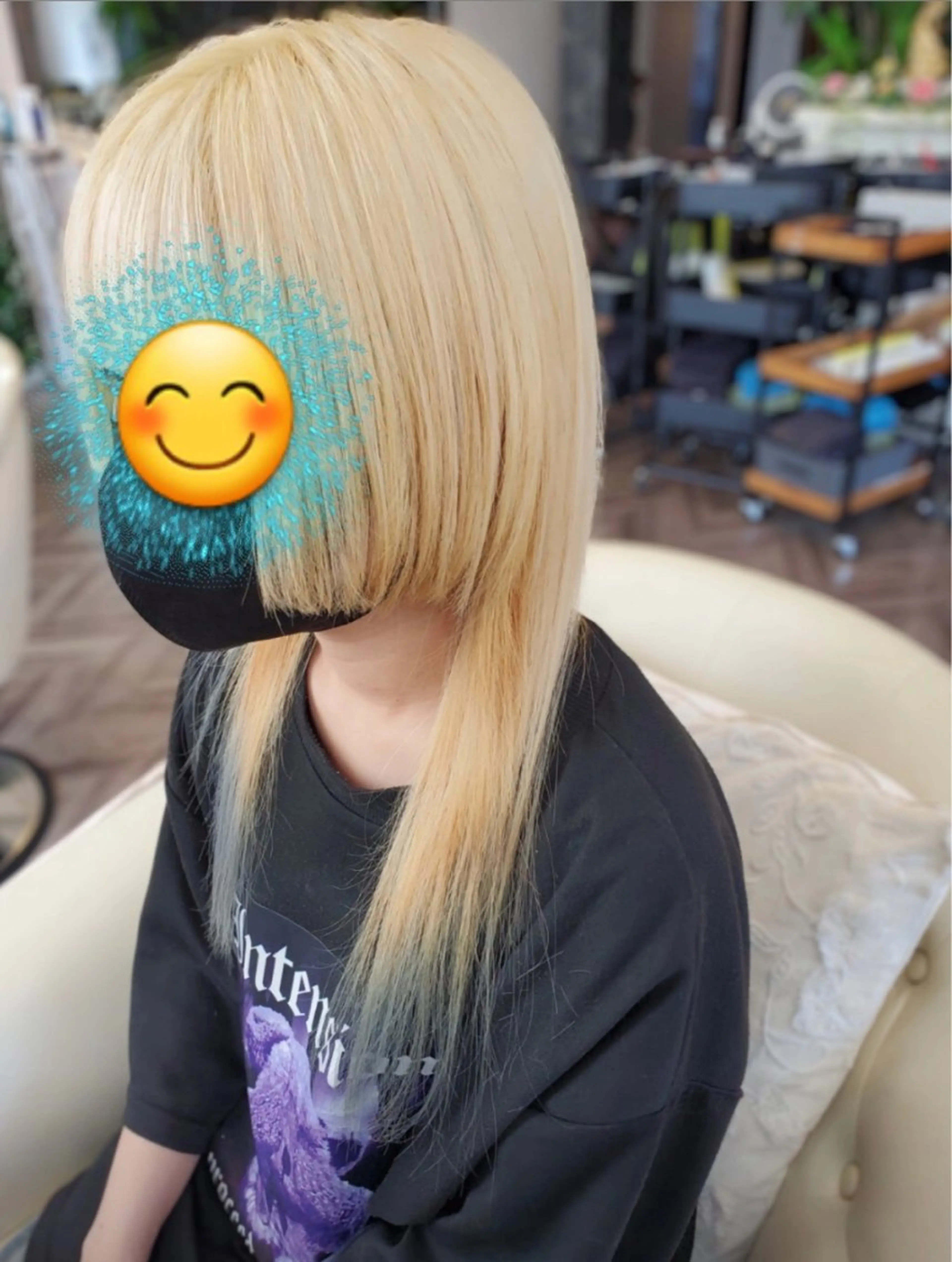 ロング カラー ヘアカラー Dr's Salon LAB所属・小島　崇義 ブリーチお任せ下さいのヘアスタイル