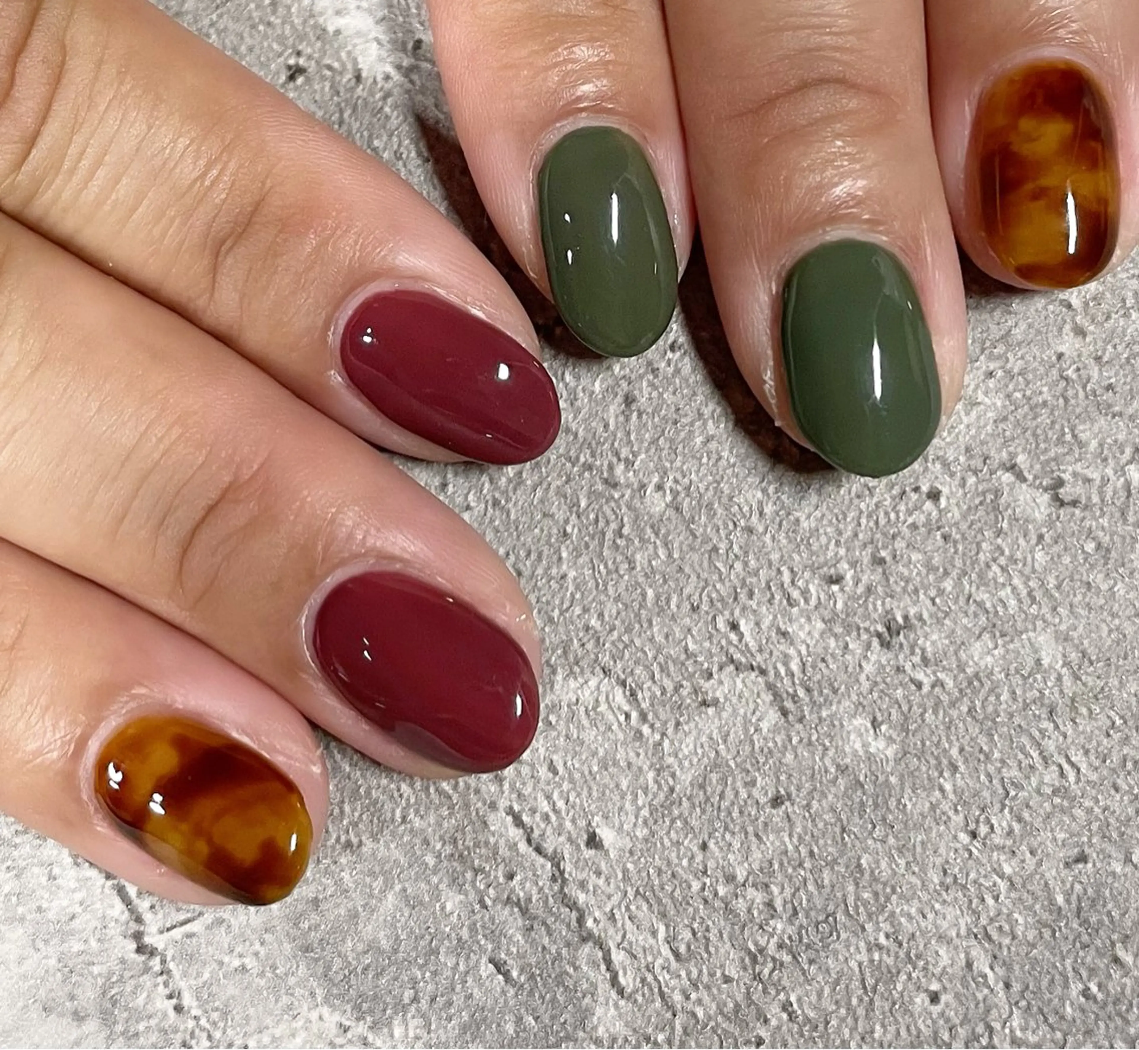 ネイル ジェルネイル 東 千夏のネイルデザイン