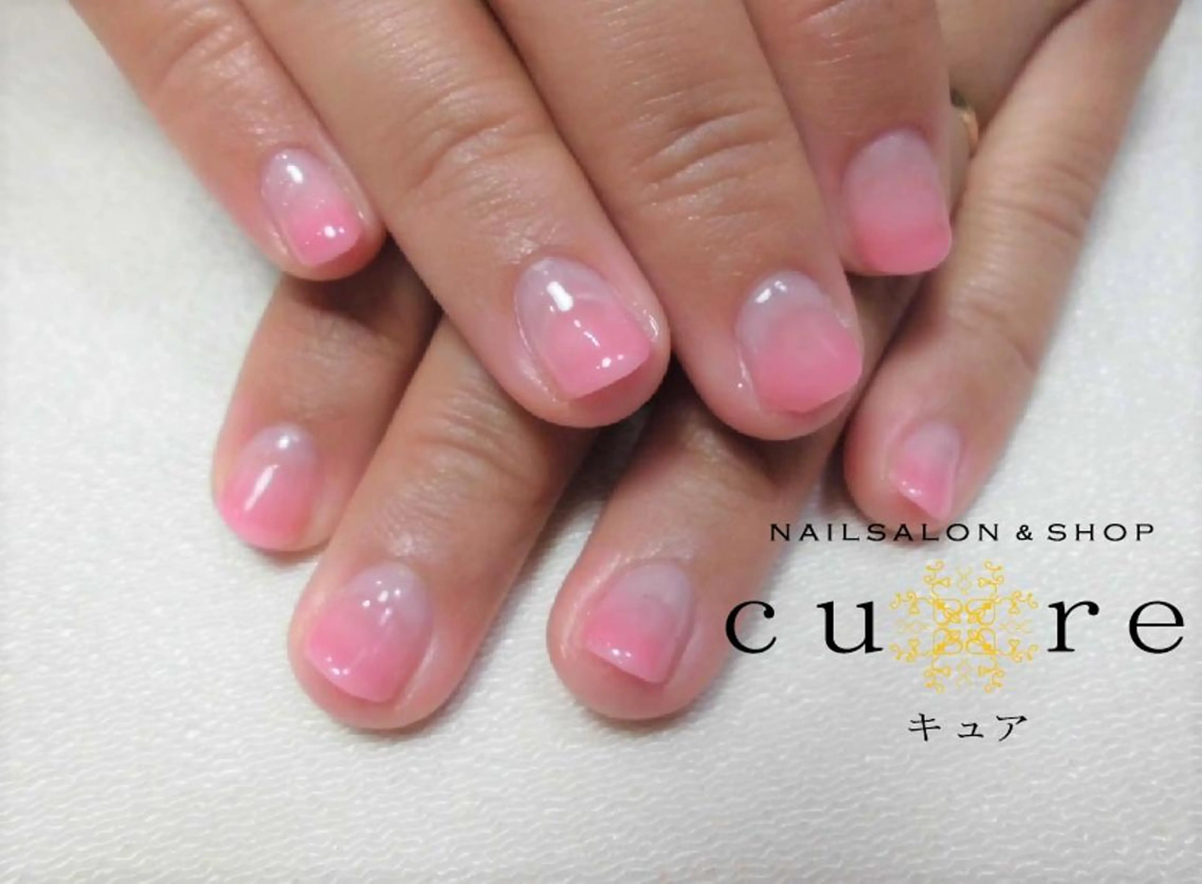ショート ネイル ハンドネイル ネイルサロン Cureのネイルデザイン