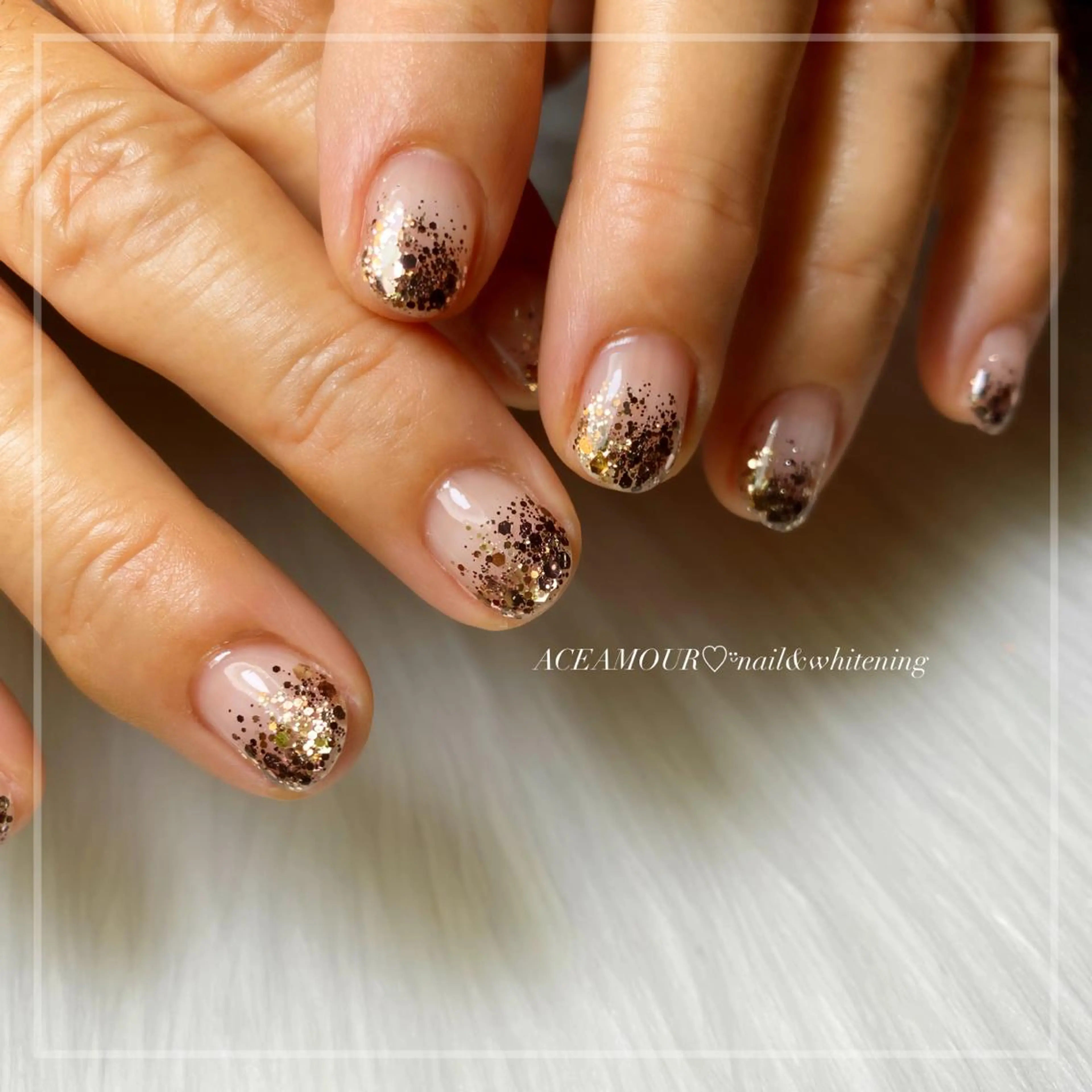 ネイル ネイル/耳つぼ /新ホワイトニングのネイルデザイン