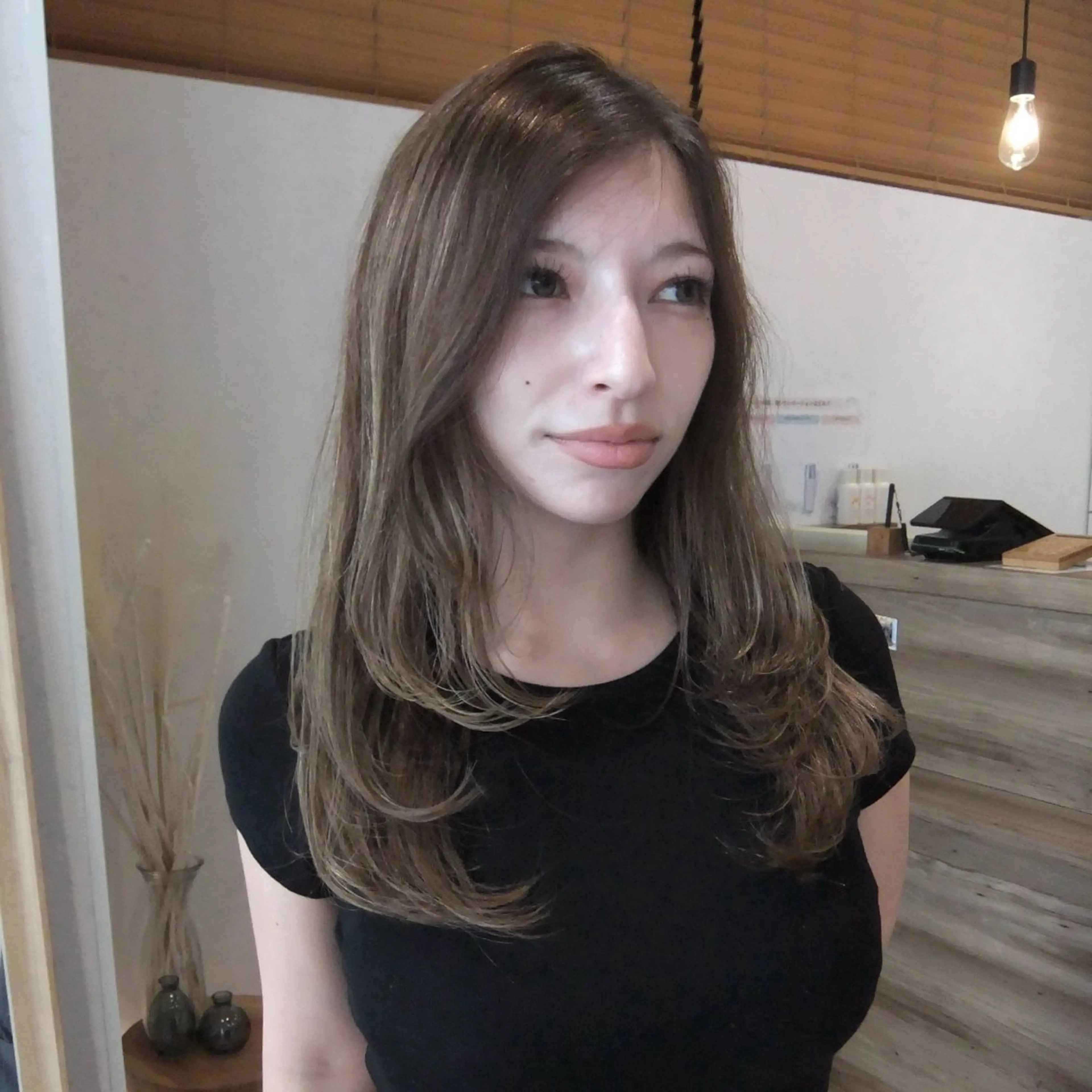 ロング カット レイヤー/艶カラー /yuan⟡.·のヘアスタイル