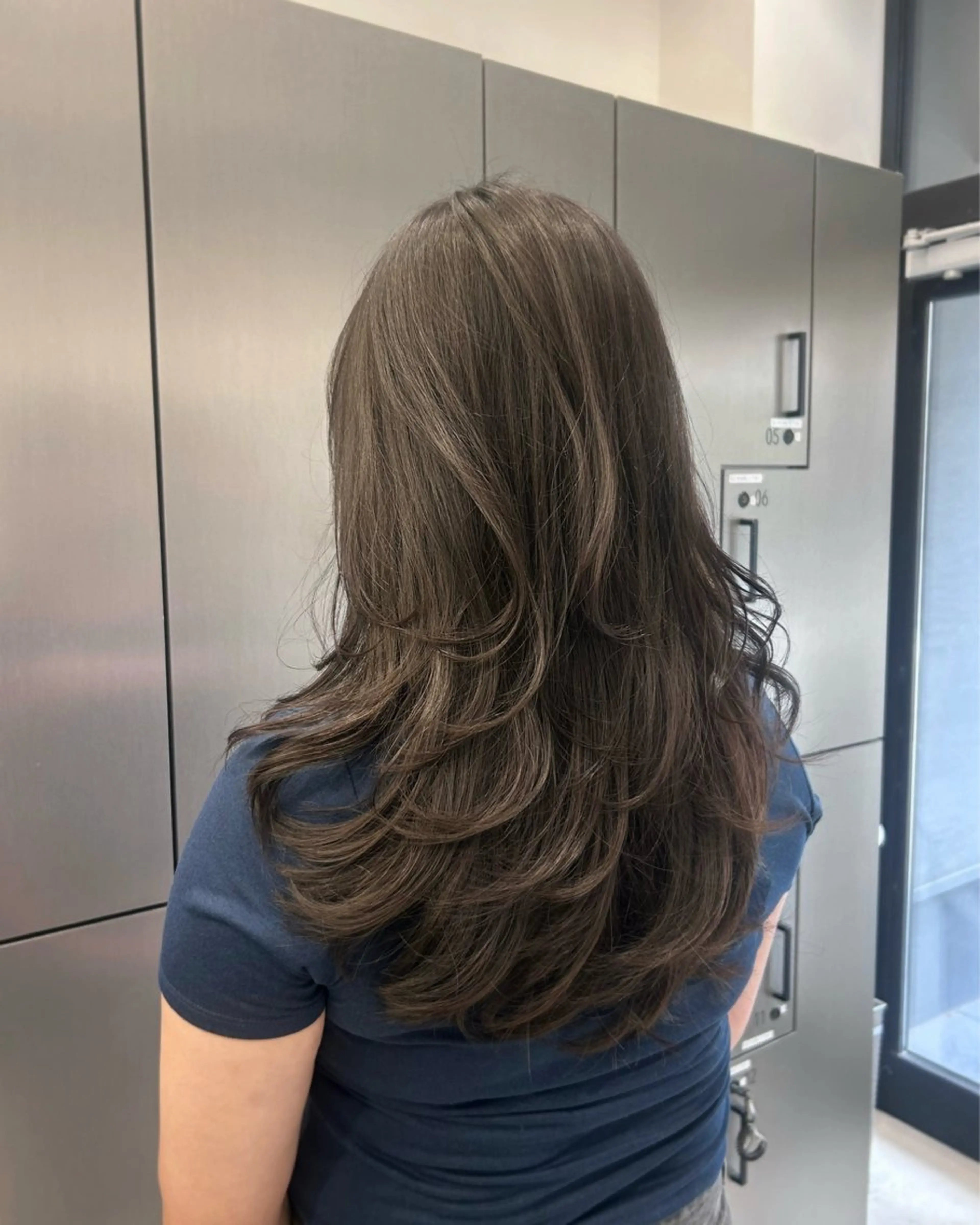 ロング レイヤーカット カット ヘアカラー トリートメント 大人レイヤー/艶美髪 🇺🇸TOMONAのヘアスタイル