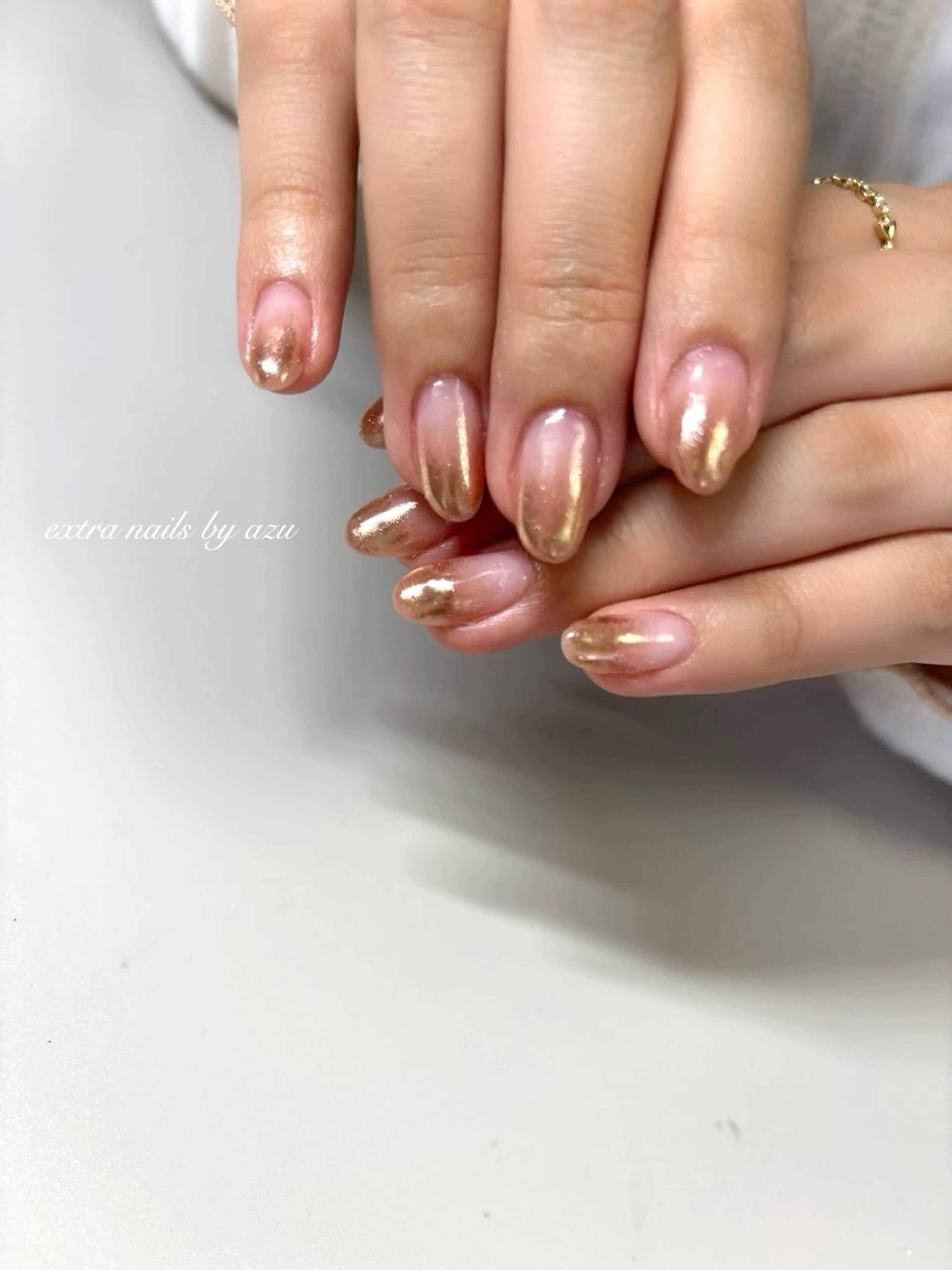 ネイル ミラーネイル ハンドネイル extranails ／lemellaのネイルデザイン