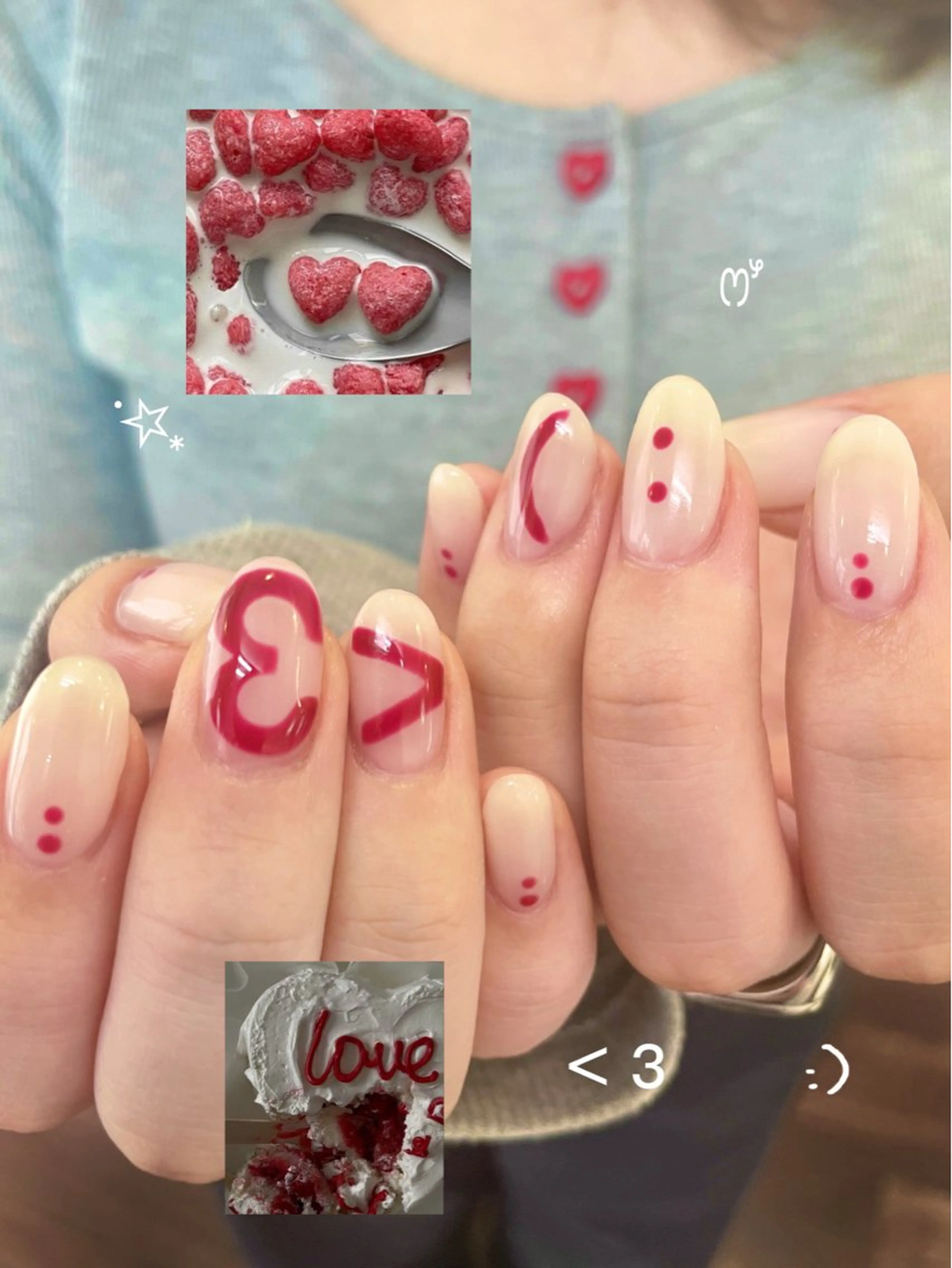 ミディアム ハンドネイル oak nail所属・myuone ☆miyuのネイルデザイン