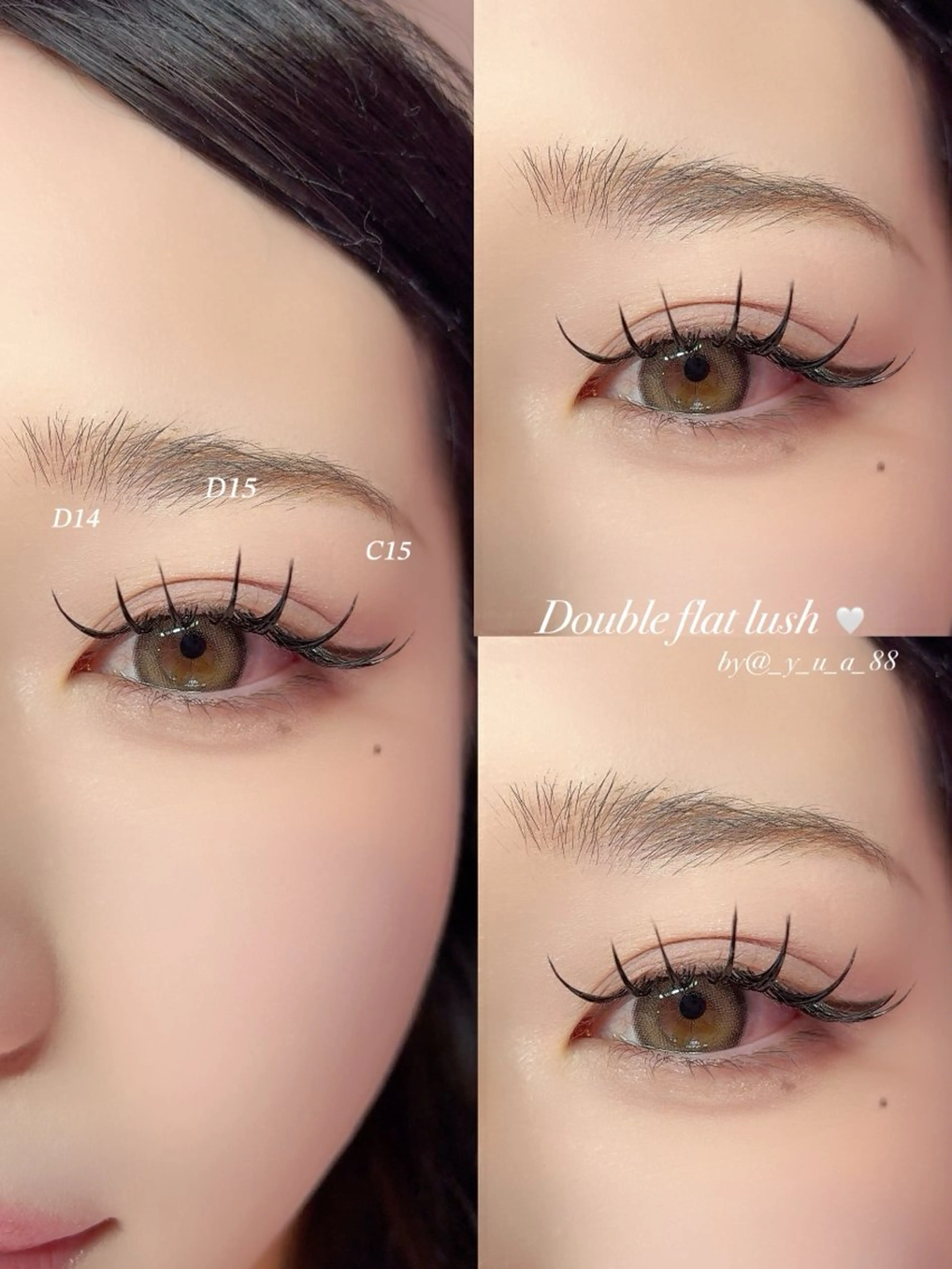 マツエク・マツパ マツエク bunny doll所属・YUA bunny_dollのマツエク・マツパデザイン