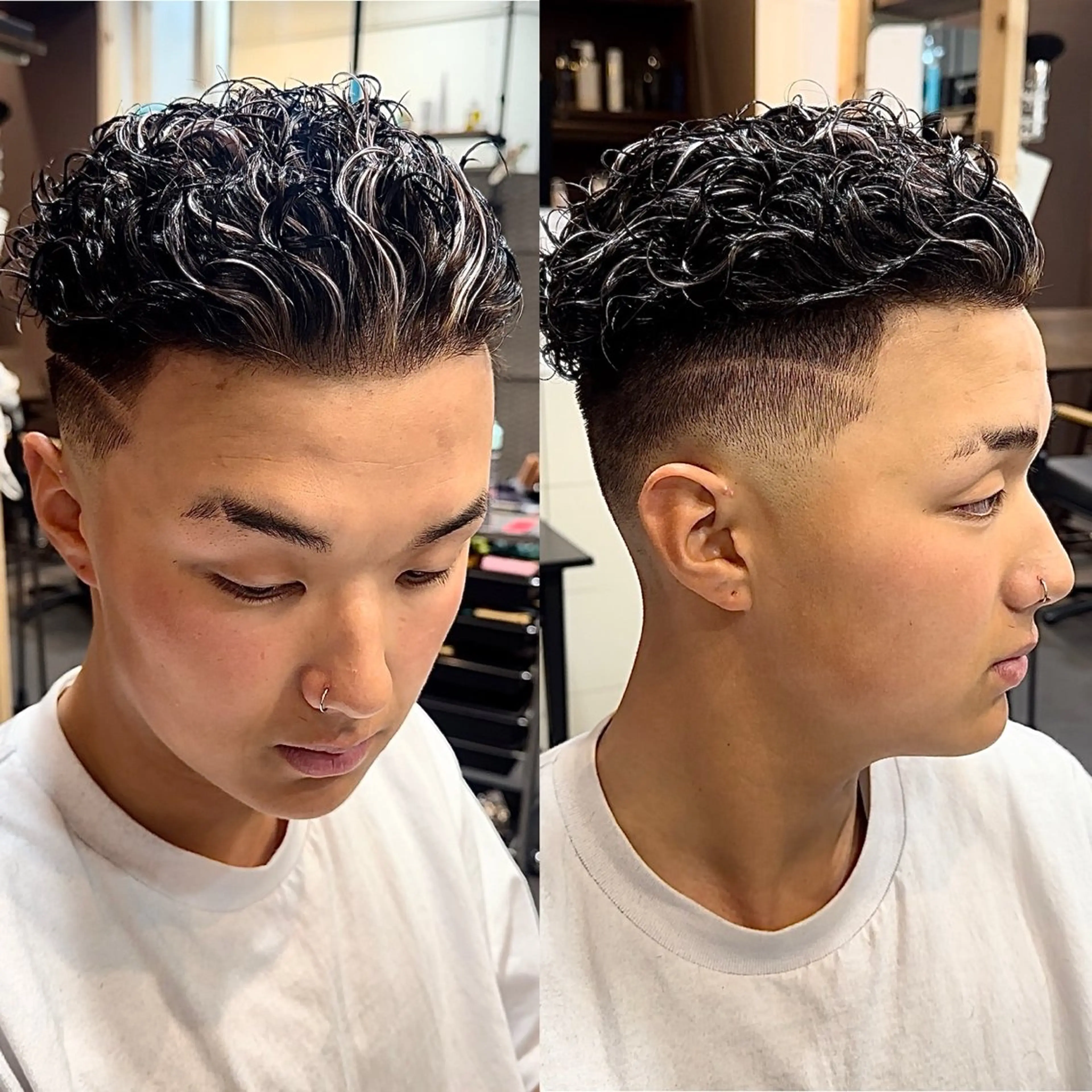 snsで話題🔥極道パーマ/宮城リョータパーマの写真