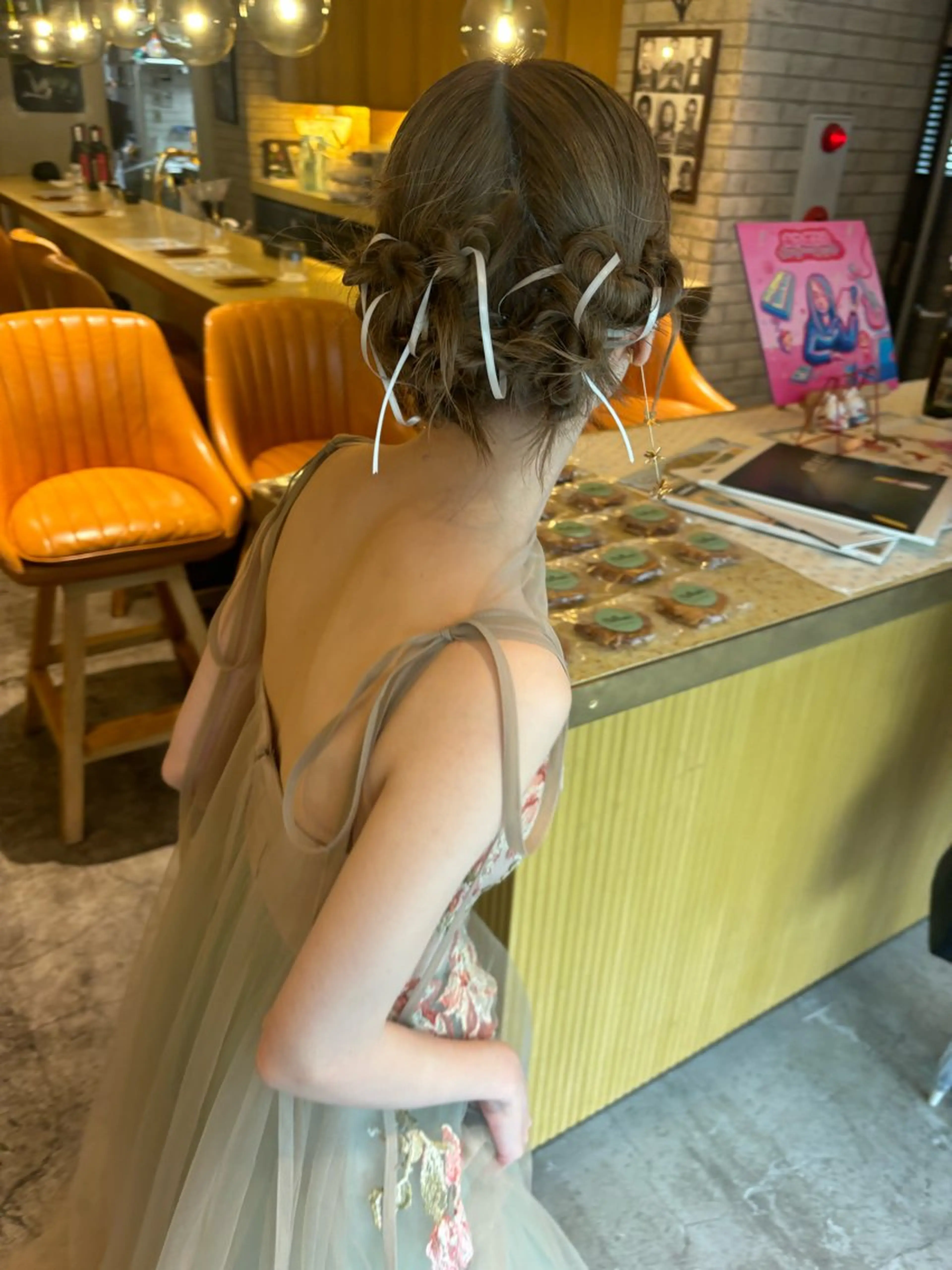 ヘアセットの写真