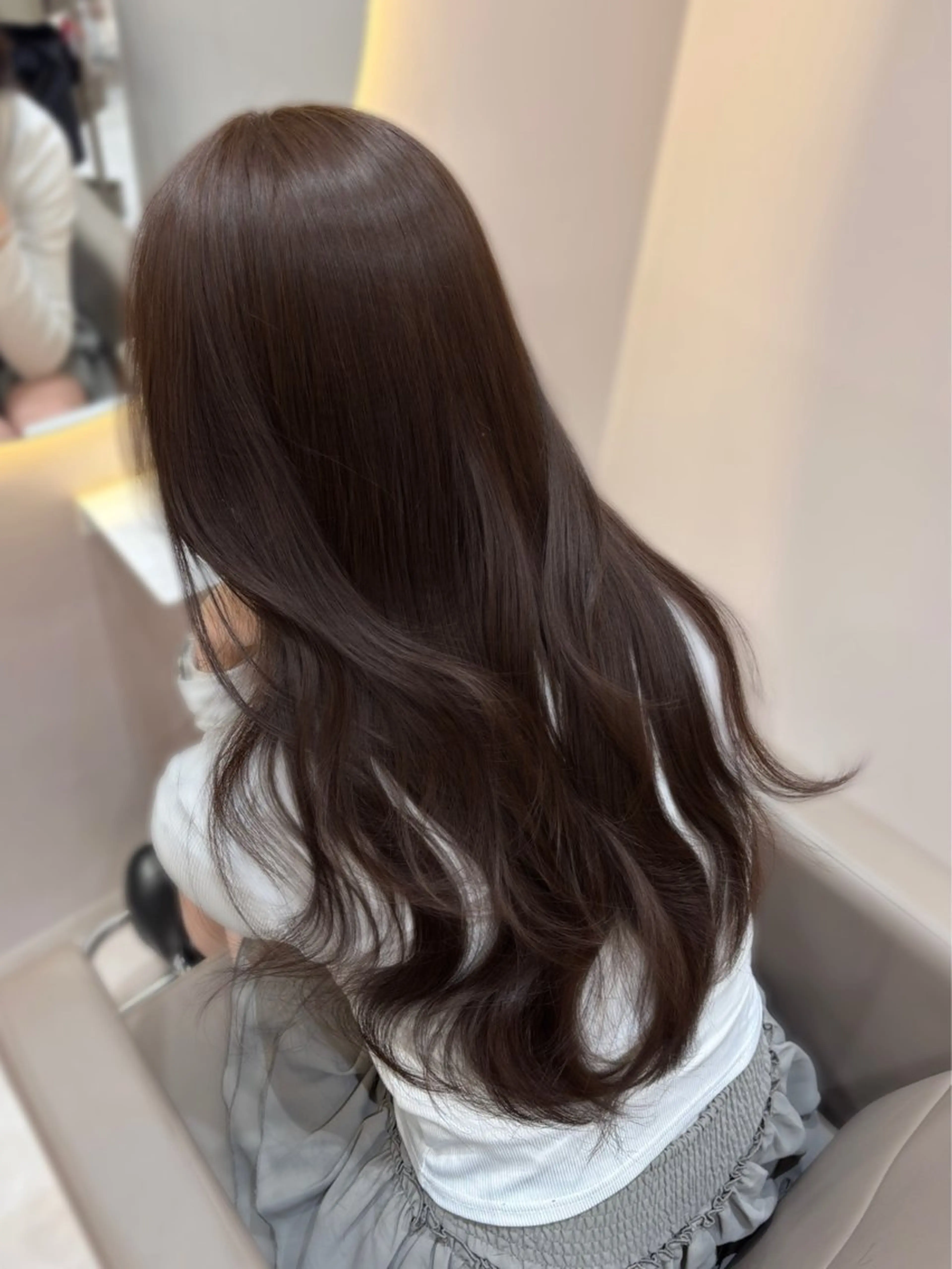 ヘアカラー トリートメント 🤍AINA🤍 Zina高田馬場のヘアスタイル