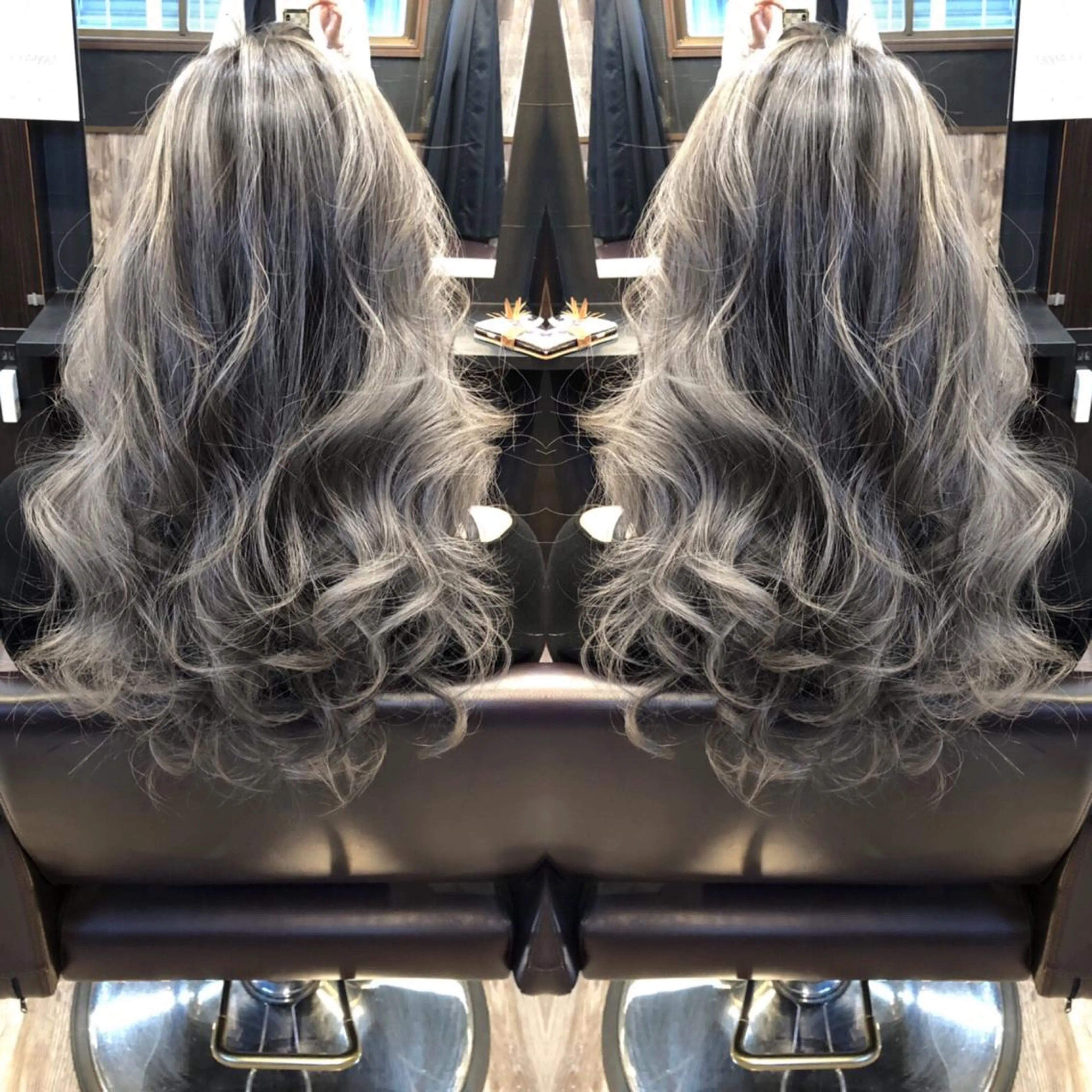 セミロング カラー KIRA スズキ タクヤ／店長のヘアスタイル