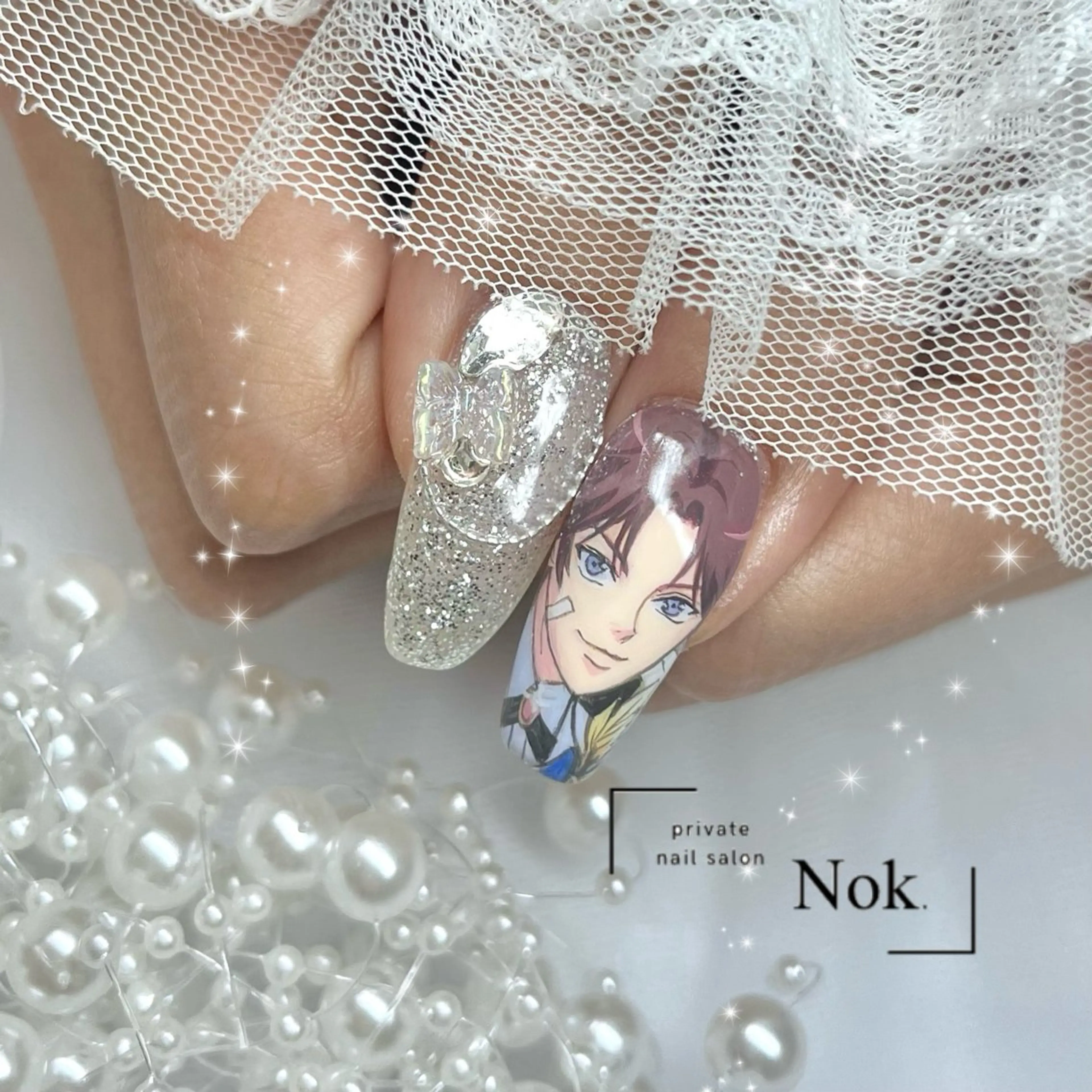 ネイル ハンドネイル 池袋痛ネイル Nok. 渡辺のネイルデザイン