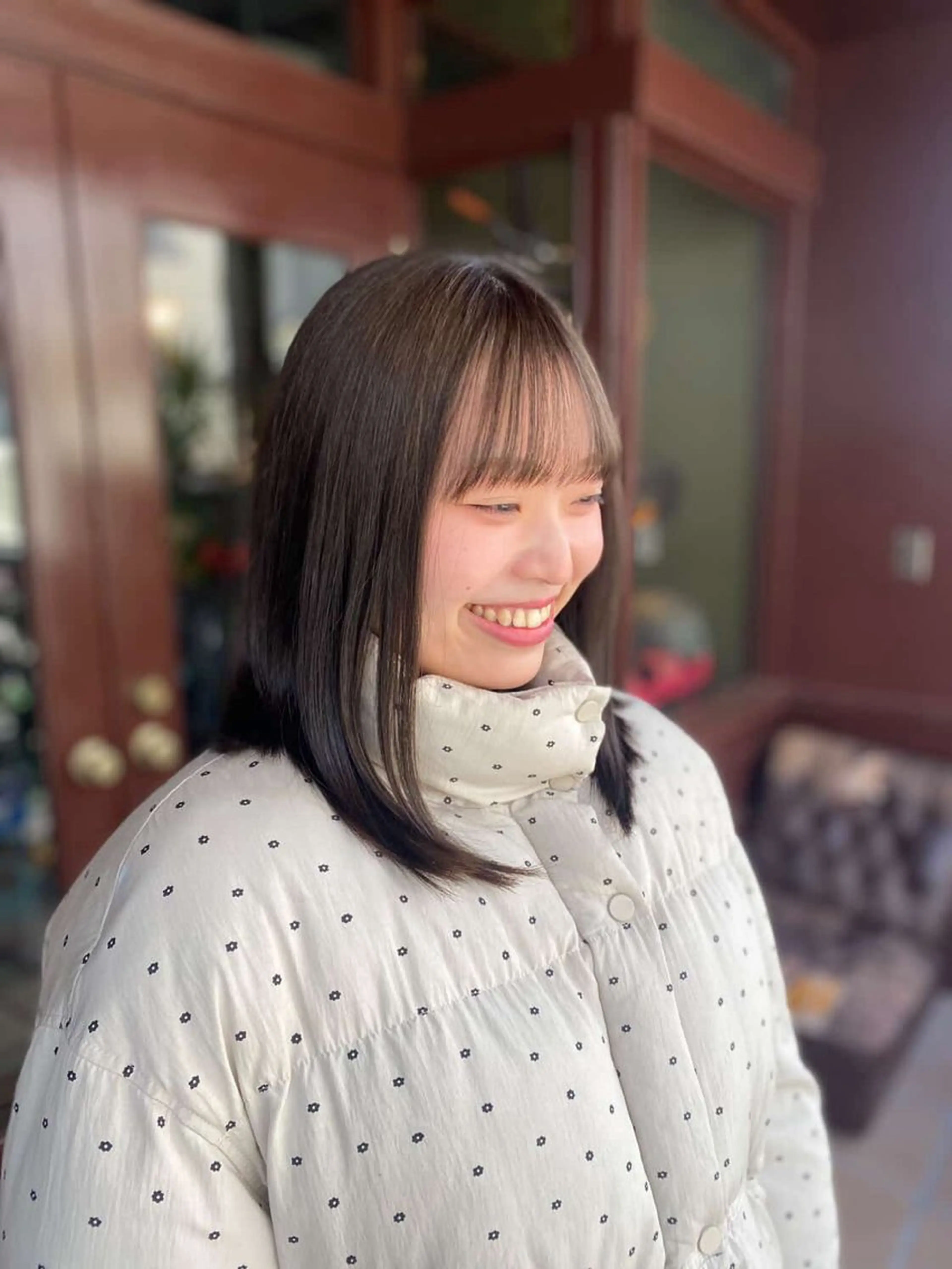 ミディアム カラー カット ヘアカラー トリートメント PATH-hair. storeのヘアスタイル