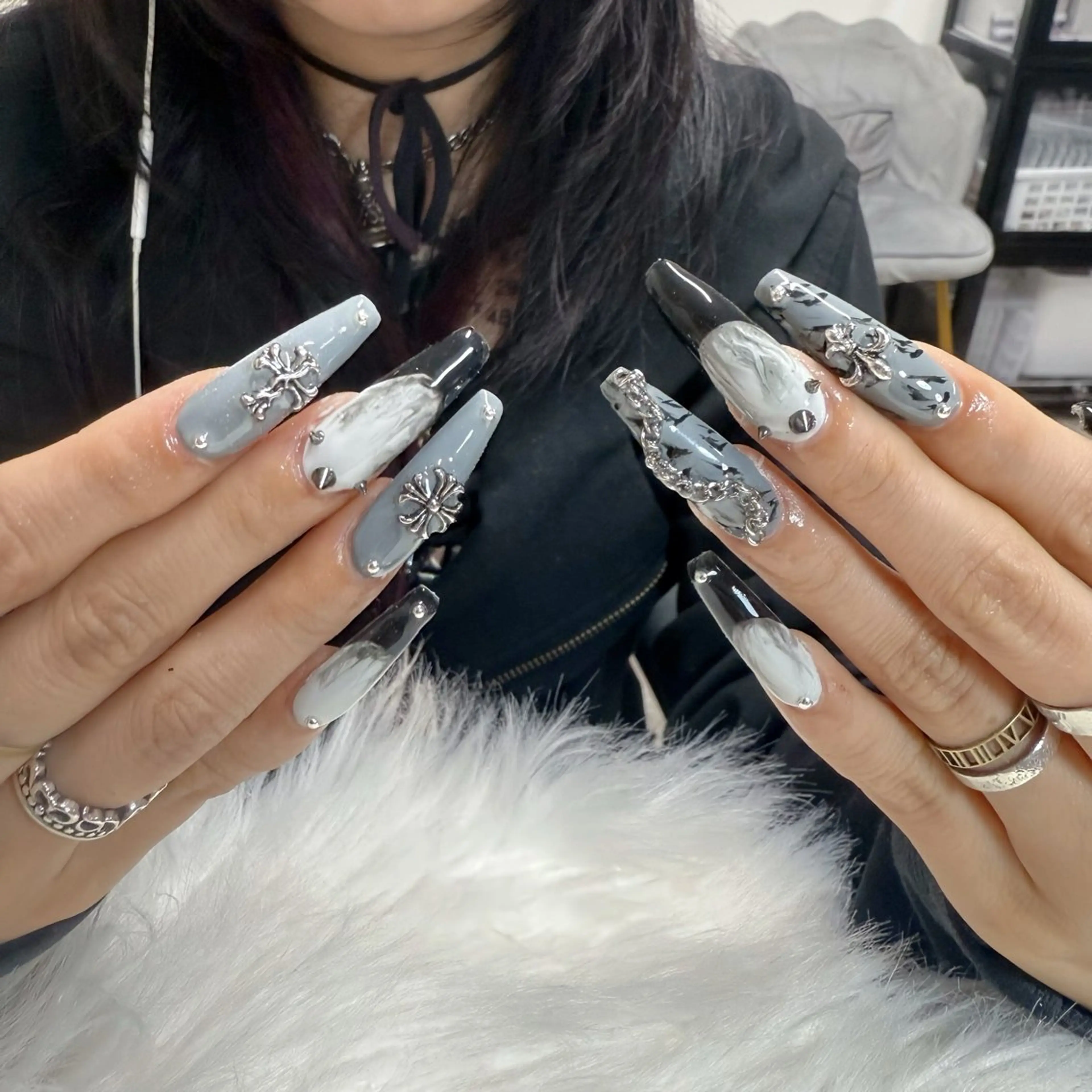 ネイル ハンドネイル 🍄Lemode 韓国風ネイル🍄のネイルデザイン