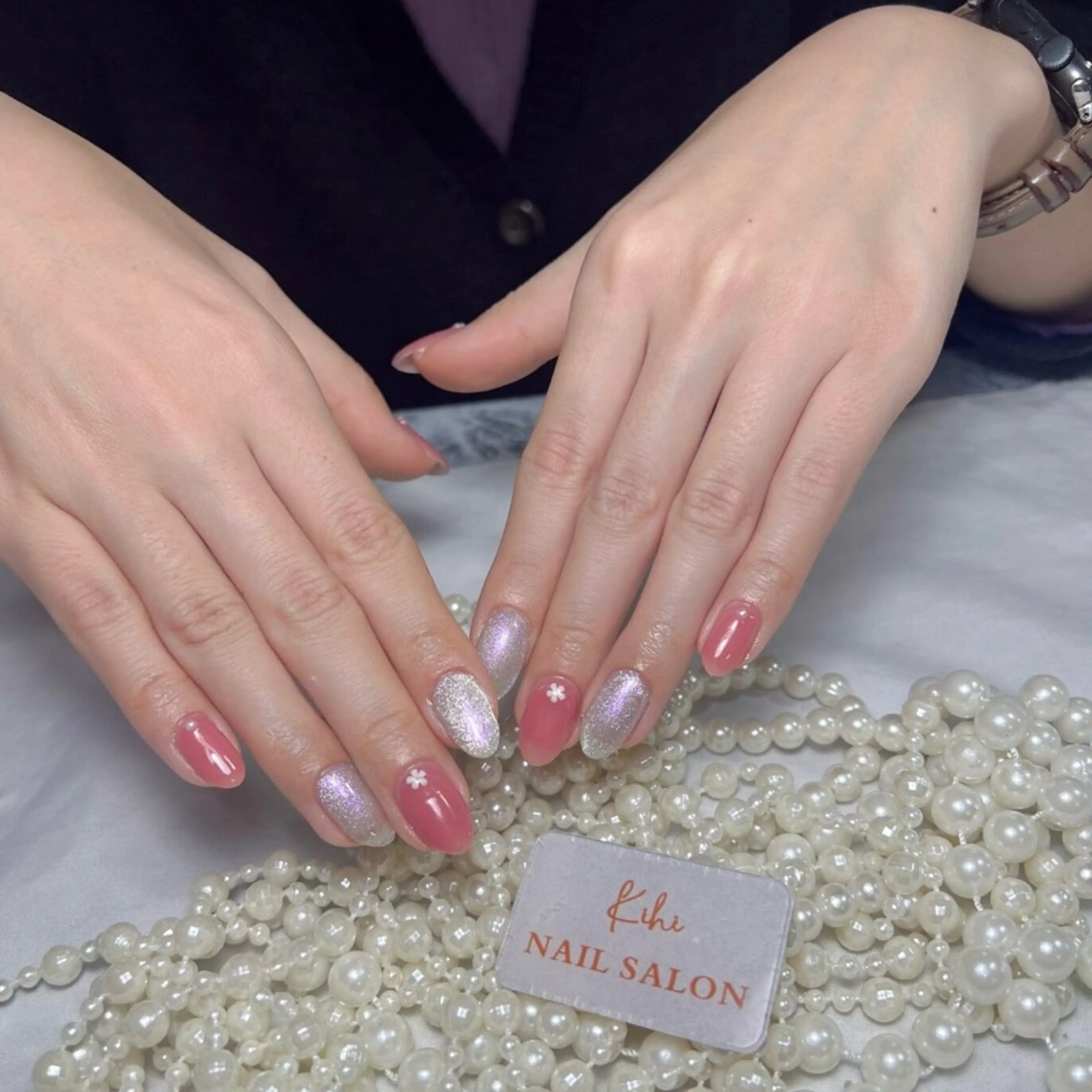 ネイル アートネイル フレンチネイル ジェルネイル グラデーション 韓国ネイル 💕鈴木ユリ パラジェル/オフ無料のネイルデザイン