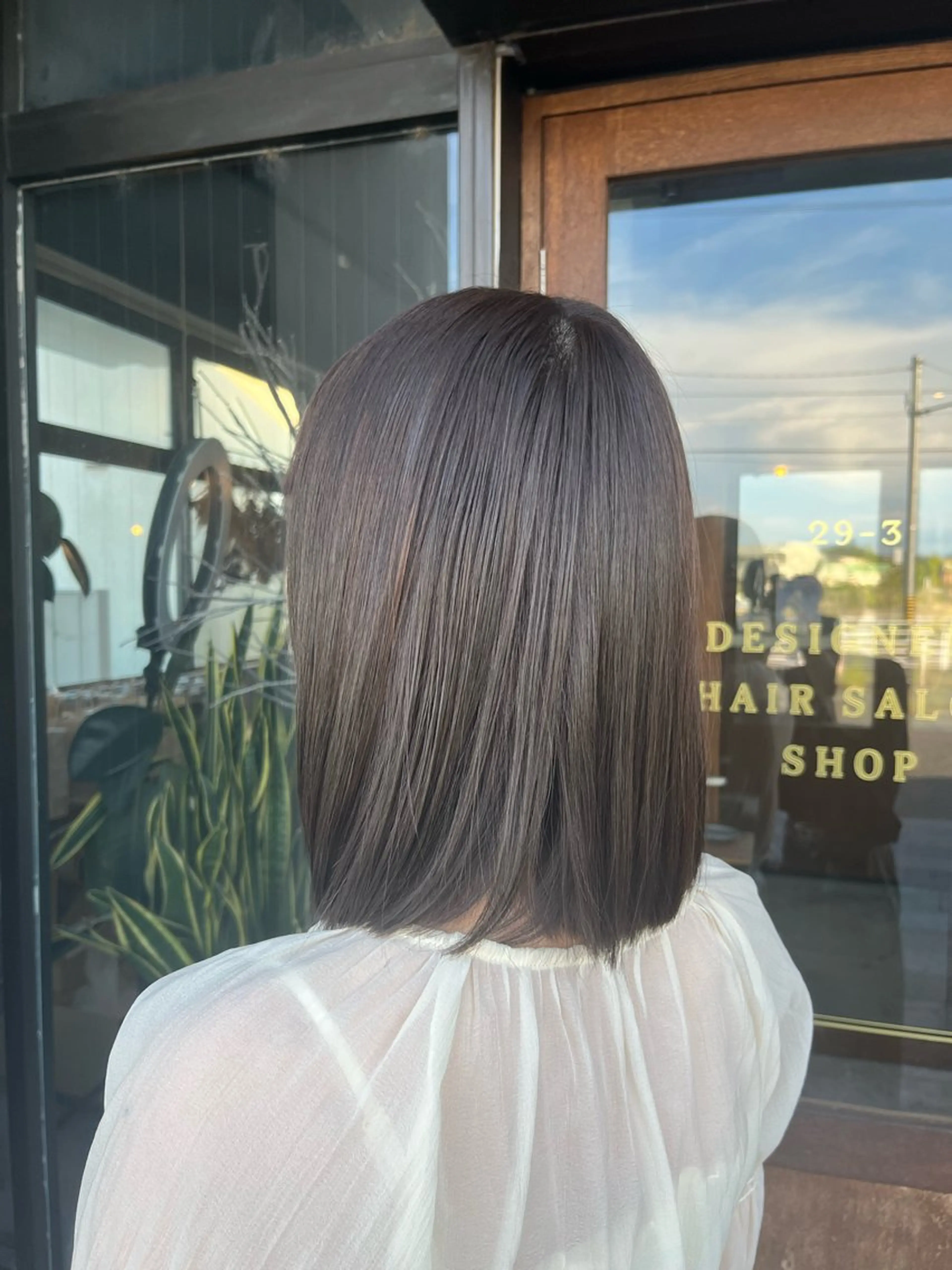 カラー ヘアカラー yuto /ブリーチ /艶カラー/縮毛矯正のヘアスタイル