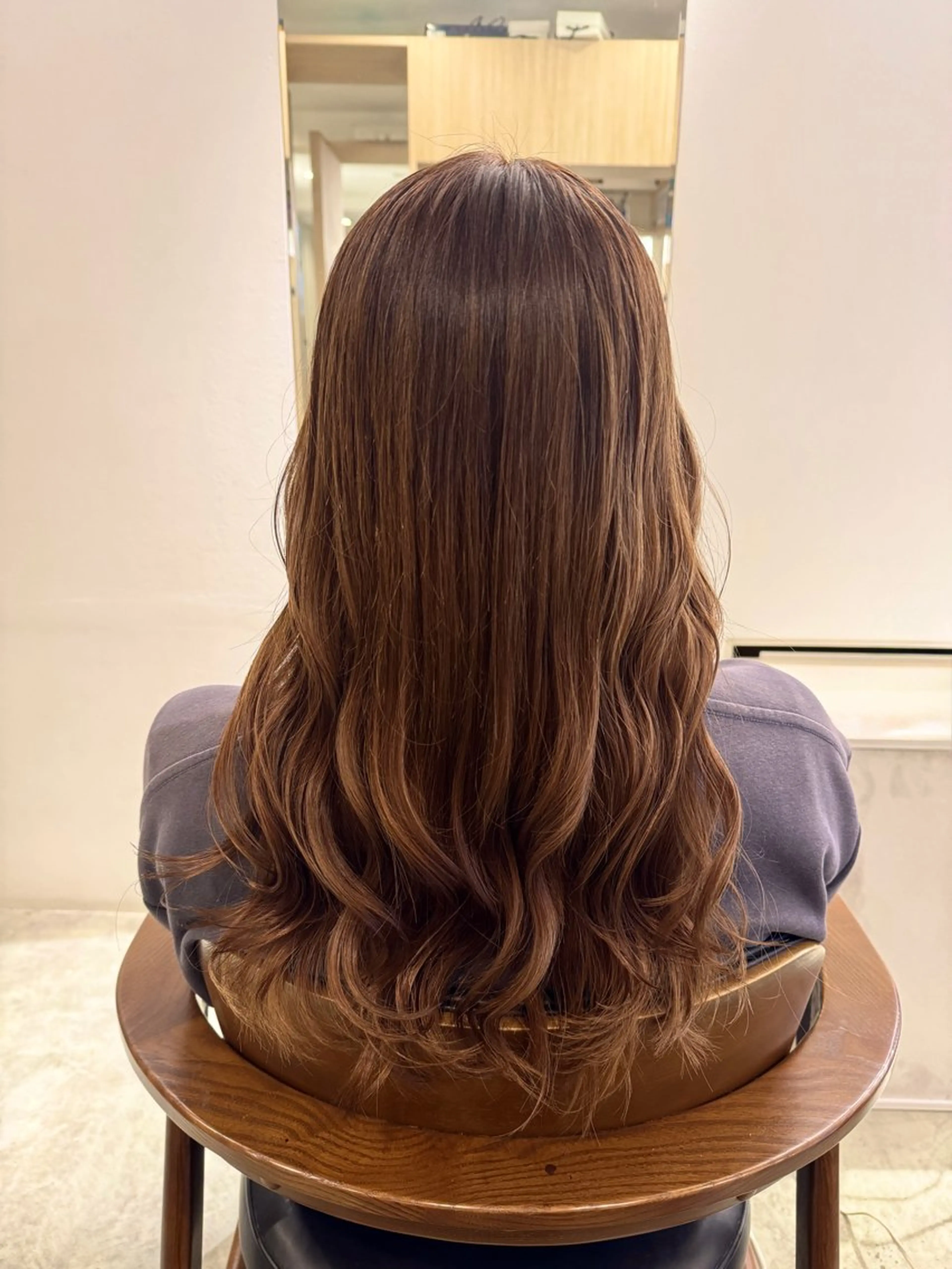 ロング 💖ASUKA 💜/透明感カラーのヘアスタイル