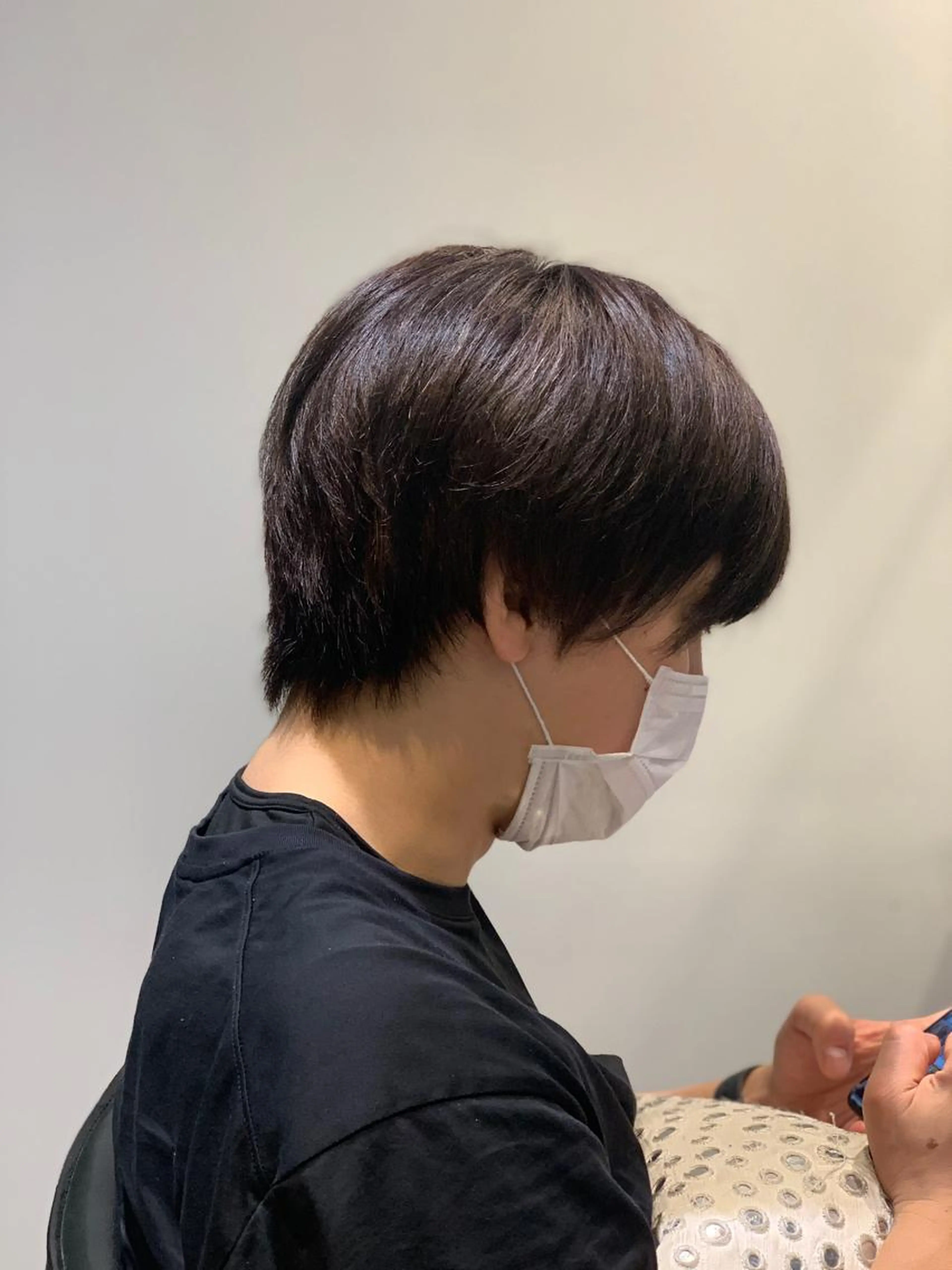 メンズマッシュ トリートメント付きの写真