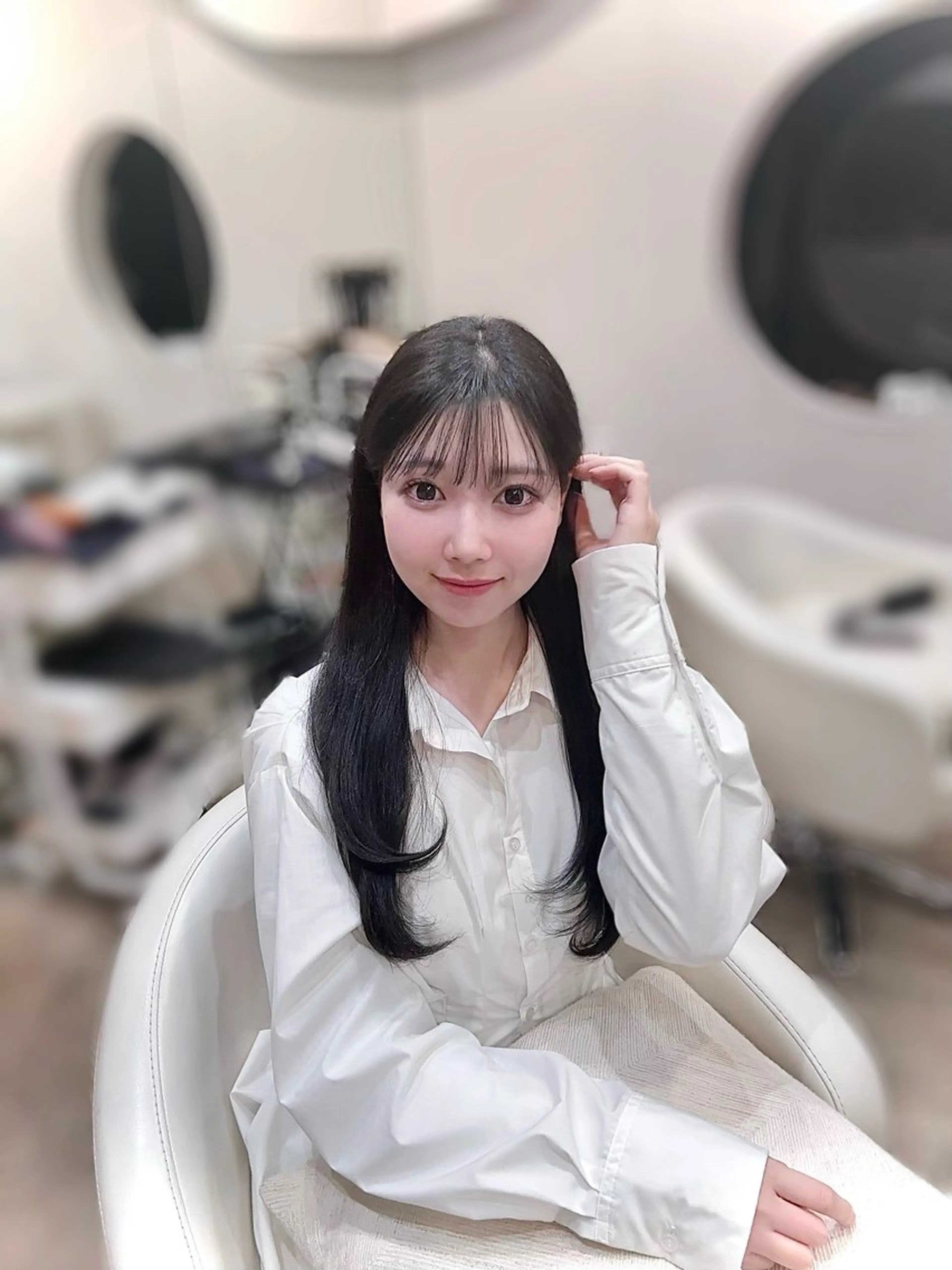 ロング suzune 🎀アイドルﾍｱ🎀のヘアスタイル