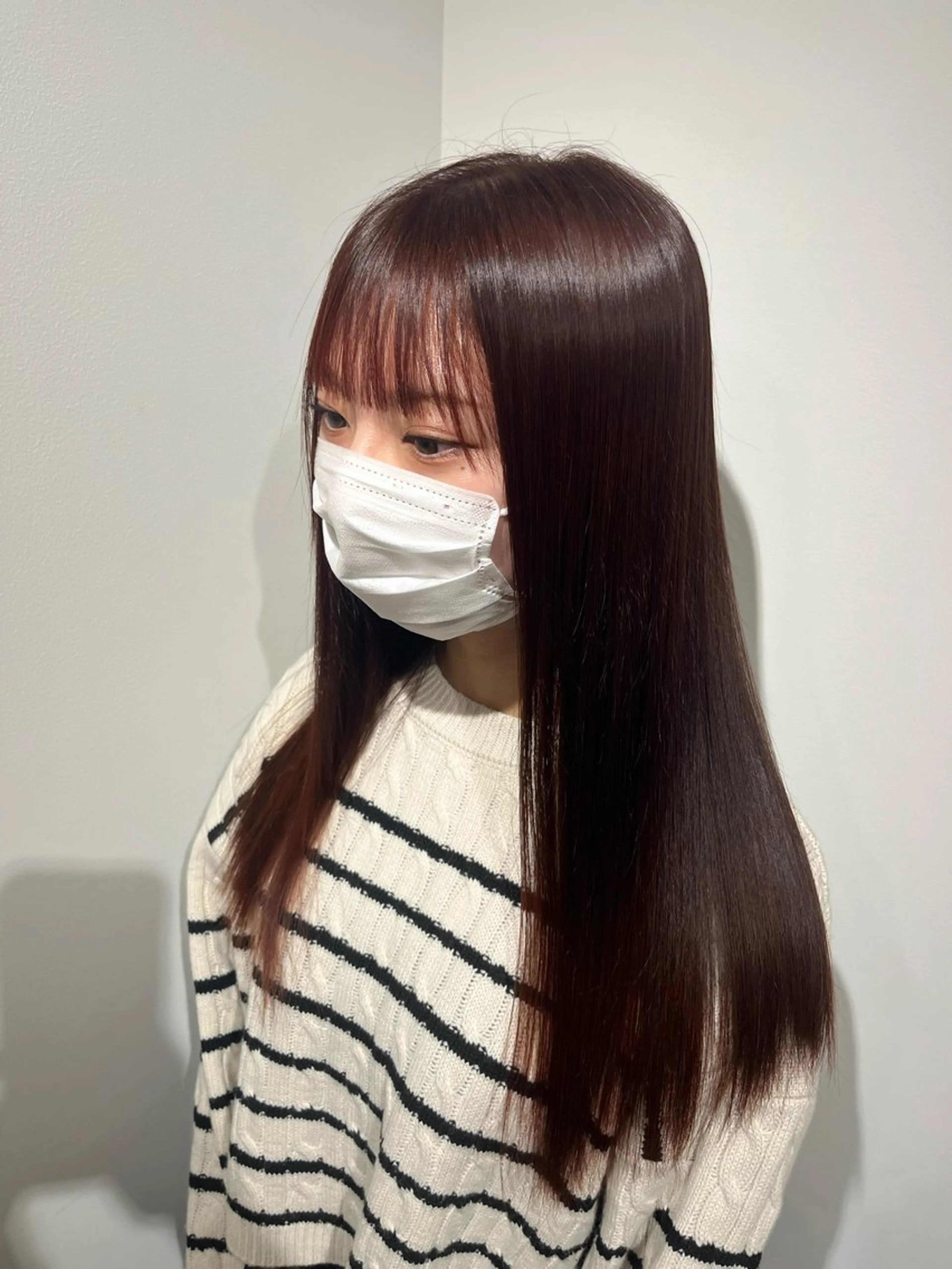 👑今話題の髪質改善カラー👑質感再整カラートリートメント(長さ料別途)の写真