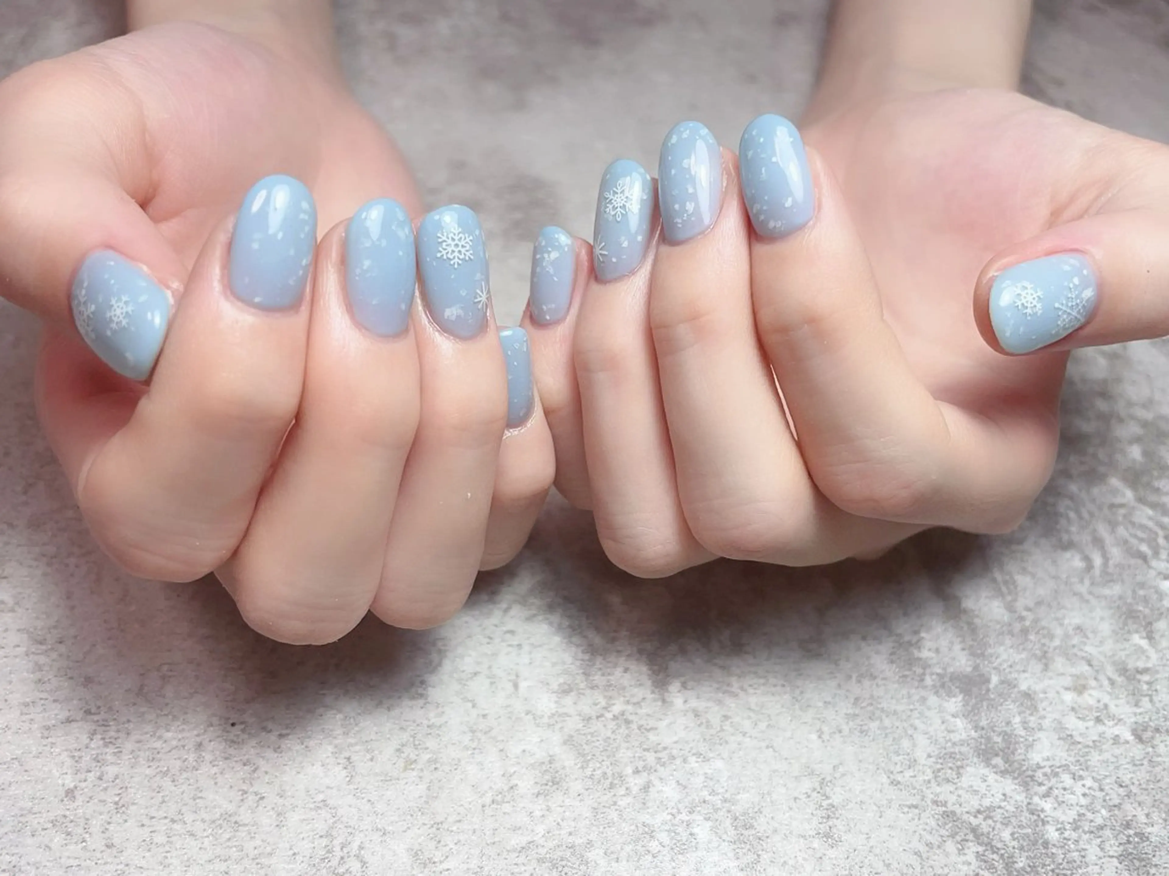 ネイル 水色 Ai Nail所属・Ai Nailのネイルデザイン