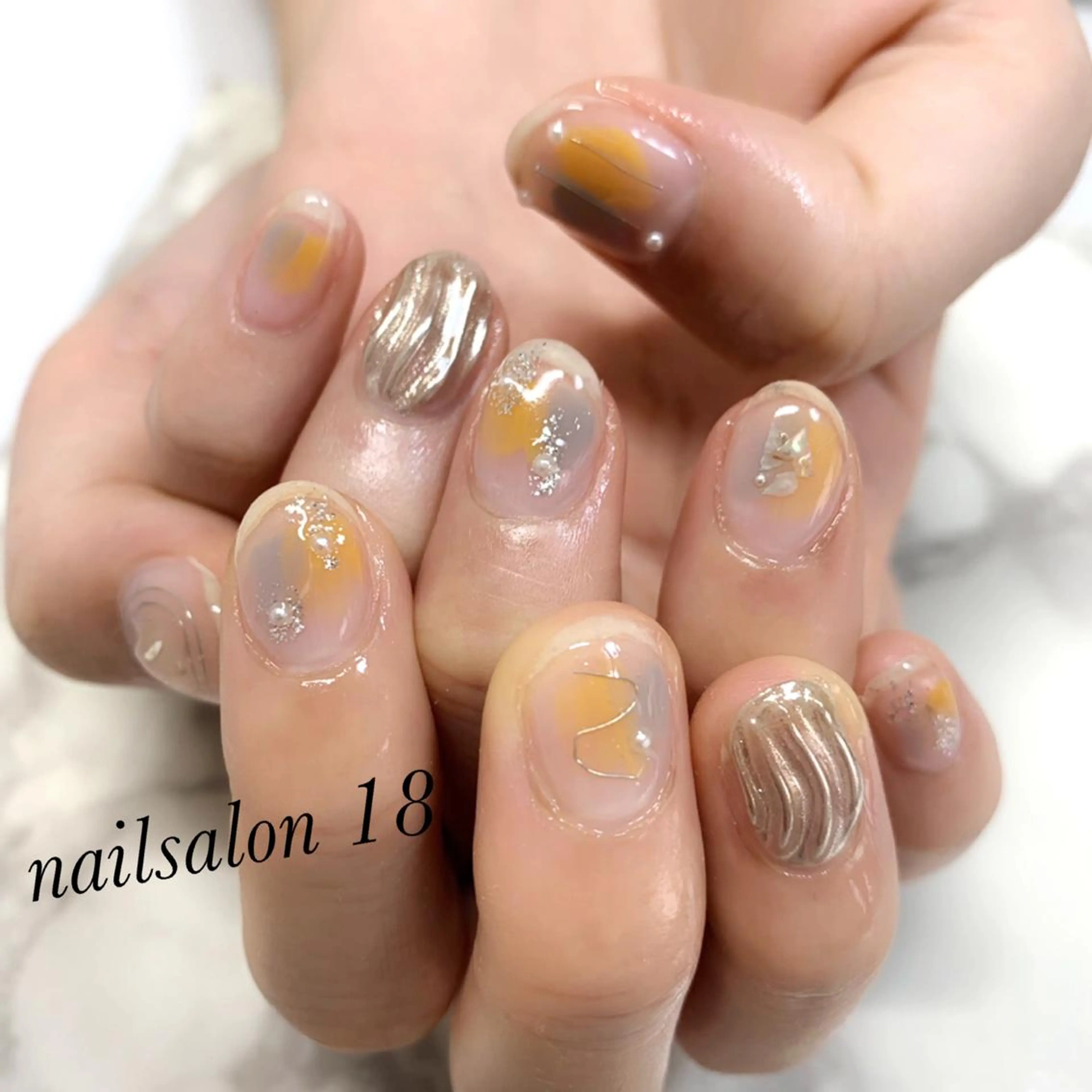 メンズ ネイル nail salon 18.のネイルデザイン