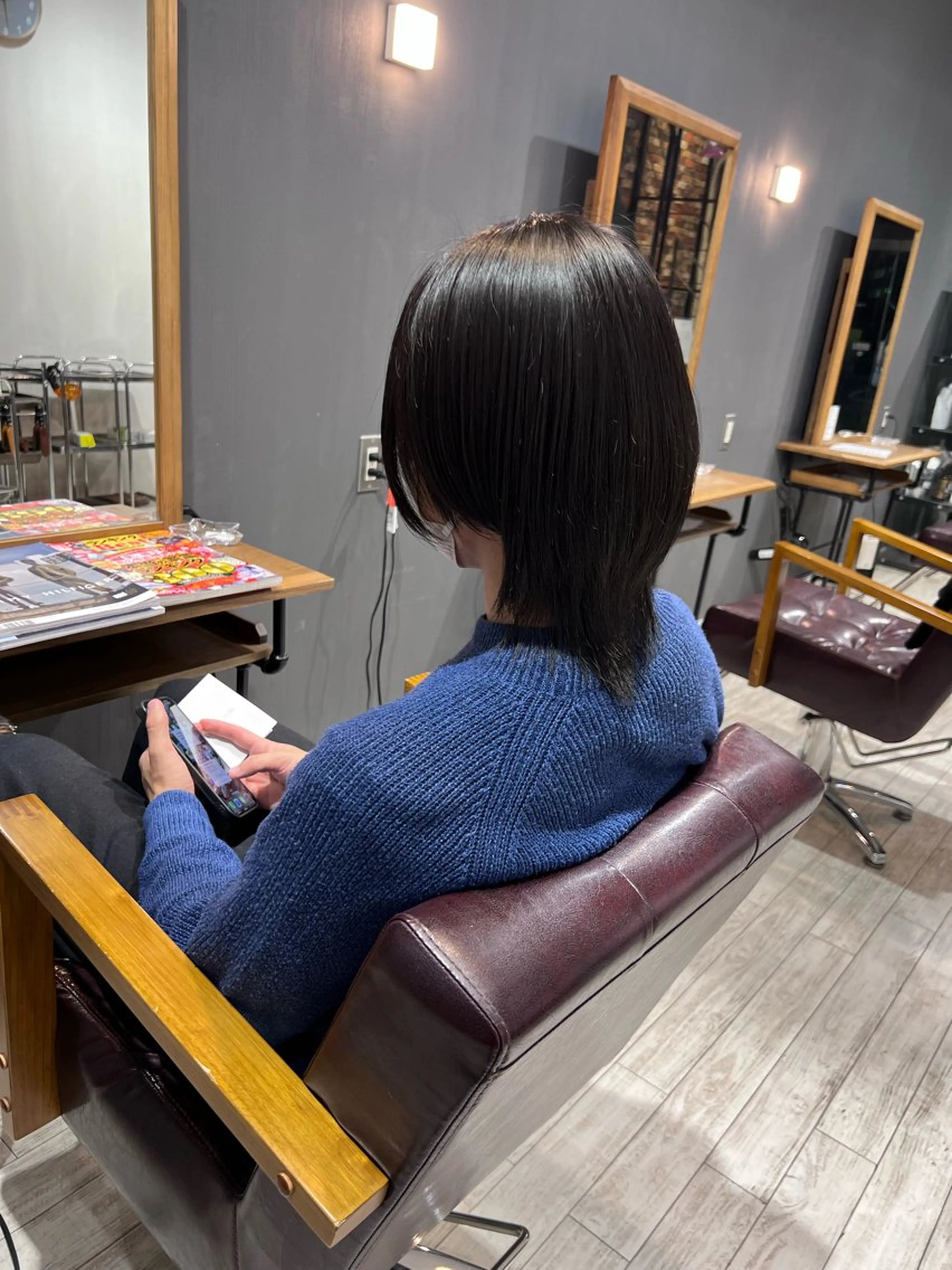 《縮毛矯正》サラサラストレート＋トリートメントの写真