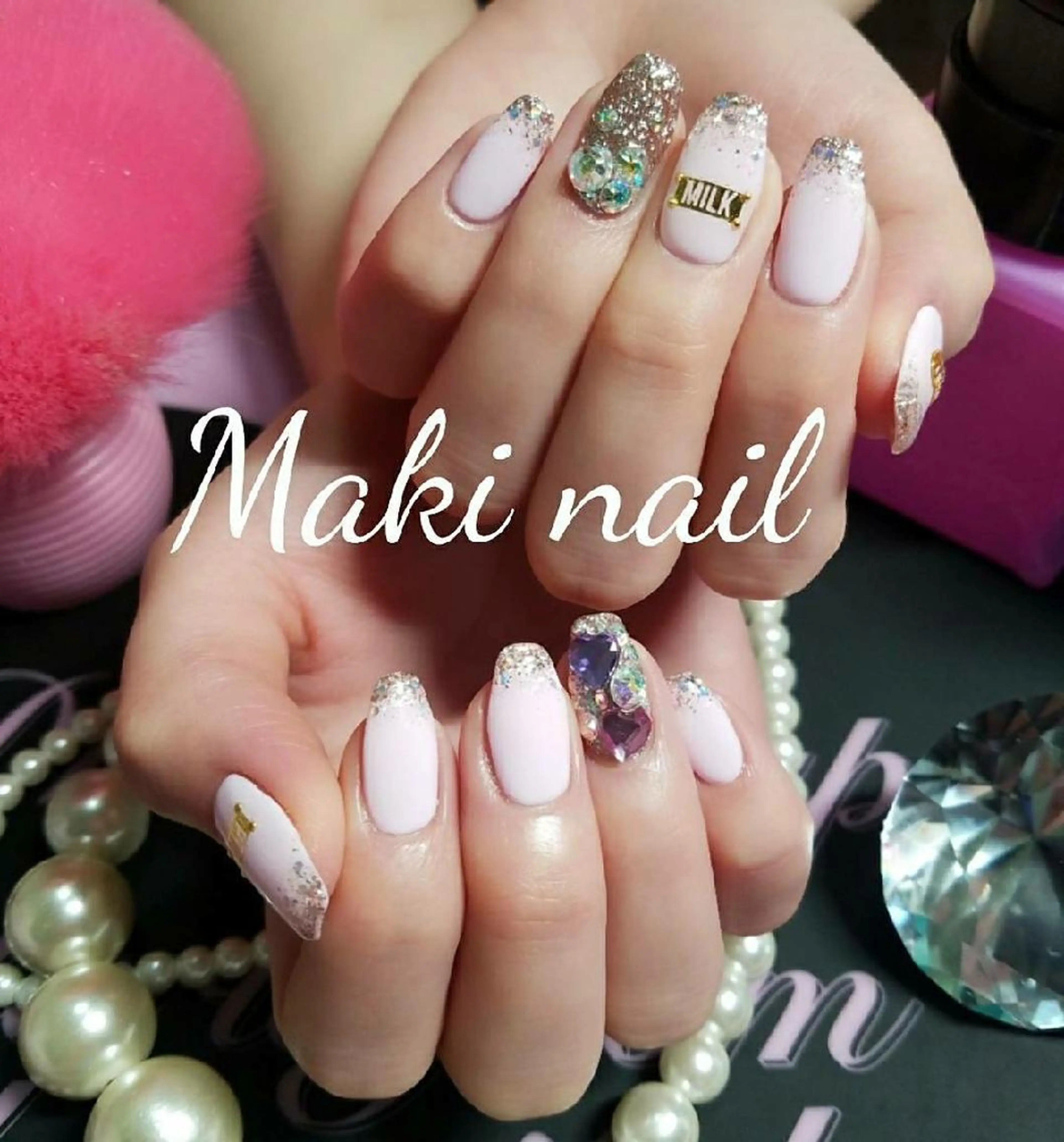 ネイル ショート ジェルネイル   MAKI NAILのネイルデザイン