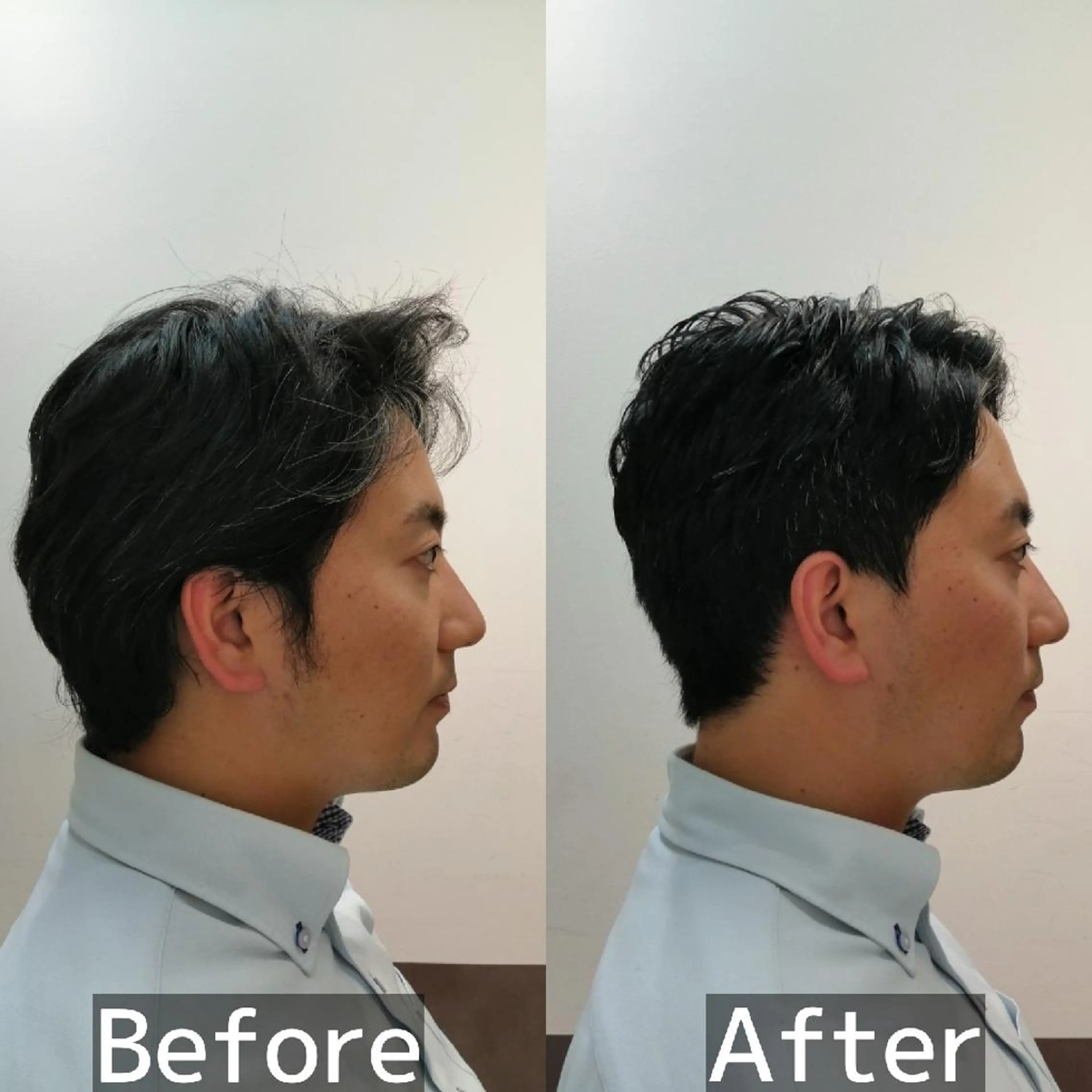 メンズ 七三 カット ヘアセット 【23時まで営業】 酒井啓佑のヘアスタイル