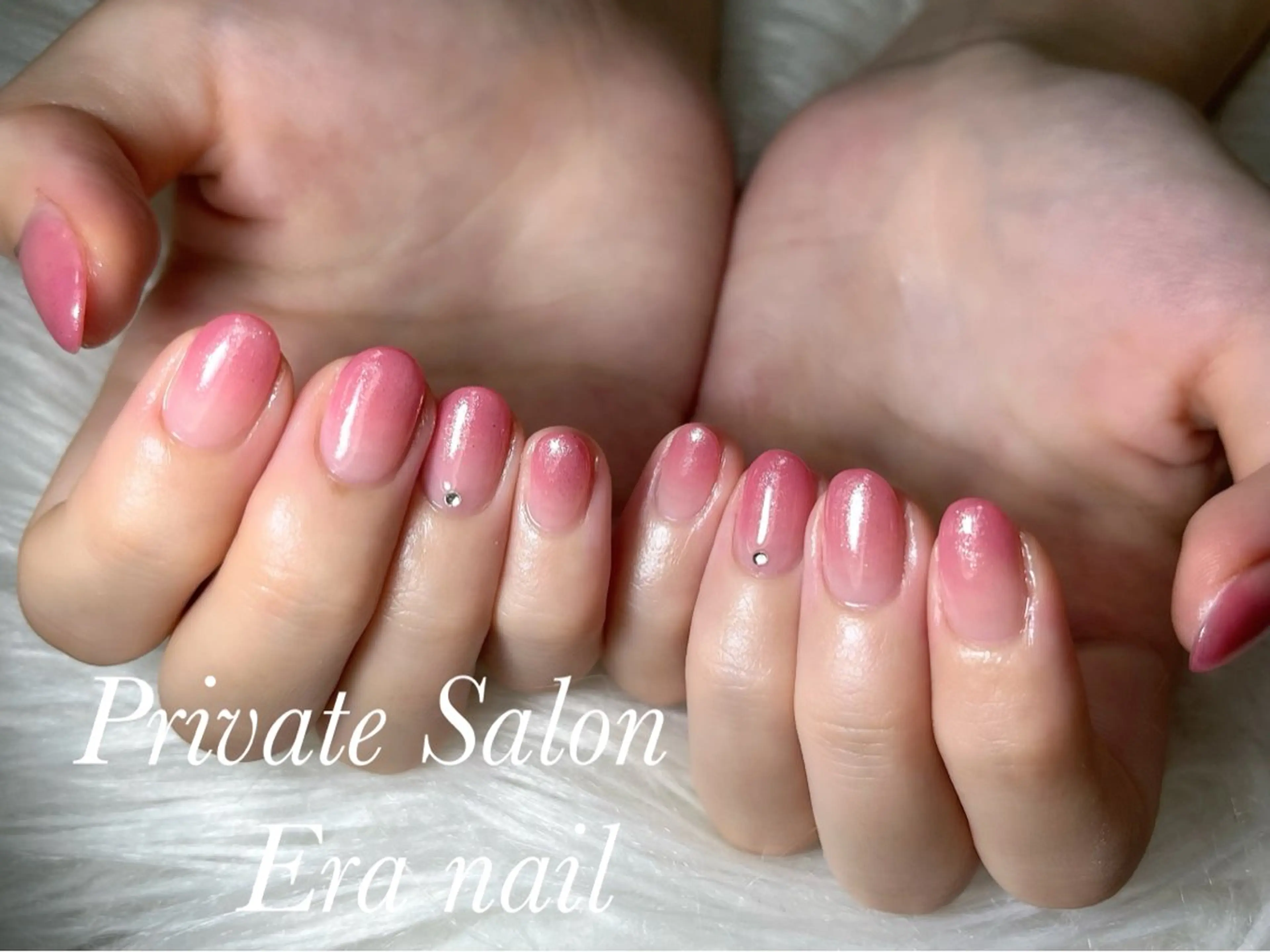 ネイル グラデーション ラメ(グリッター) ラメグラデーション Era nailのネイルデザイン