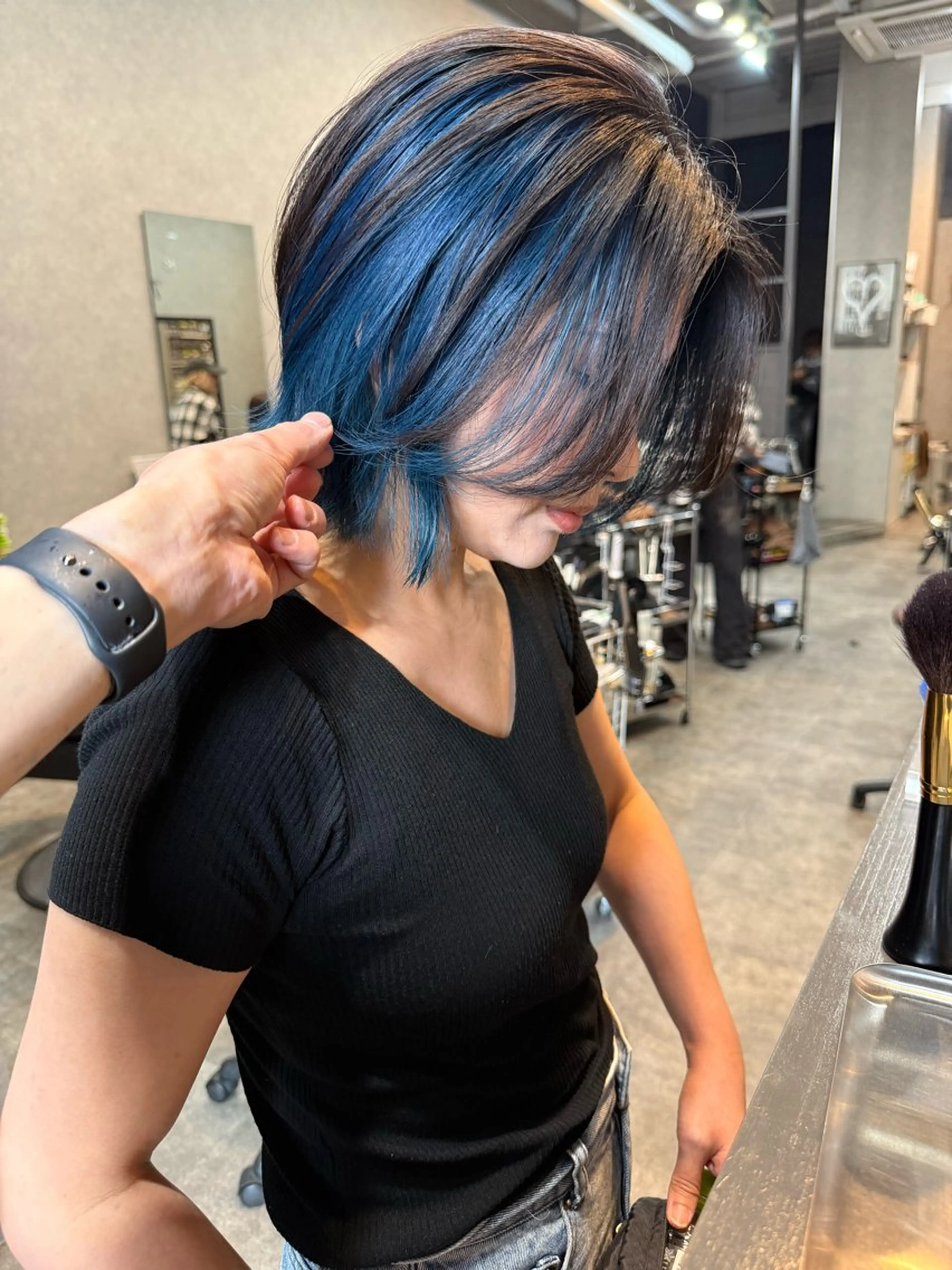 ショート カット ヘアカラー 田中 聖也のヘアスタイル