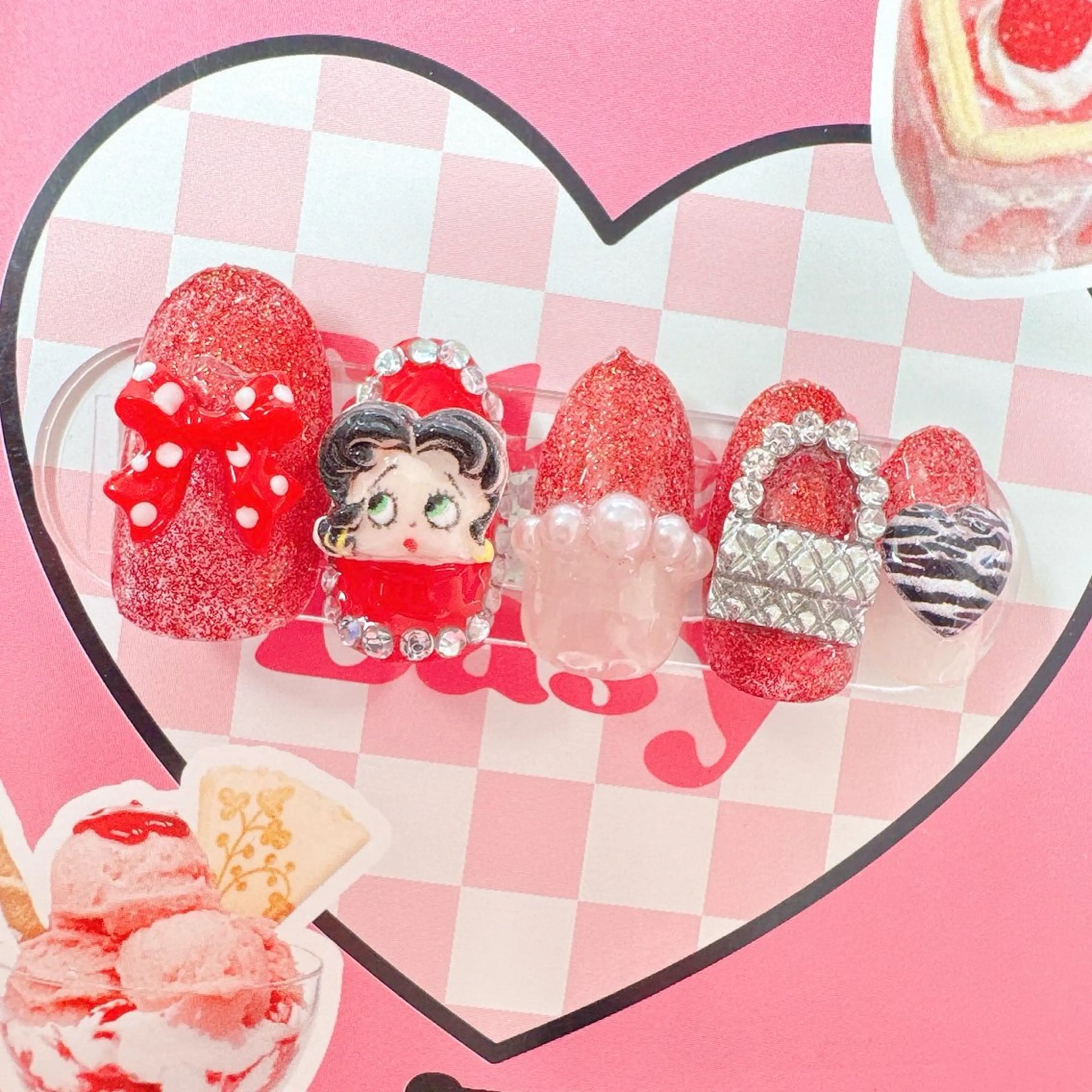 ネイル ハンドネイル MignonReve ♡EIMI🌈のネイルデザイン