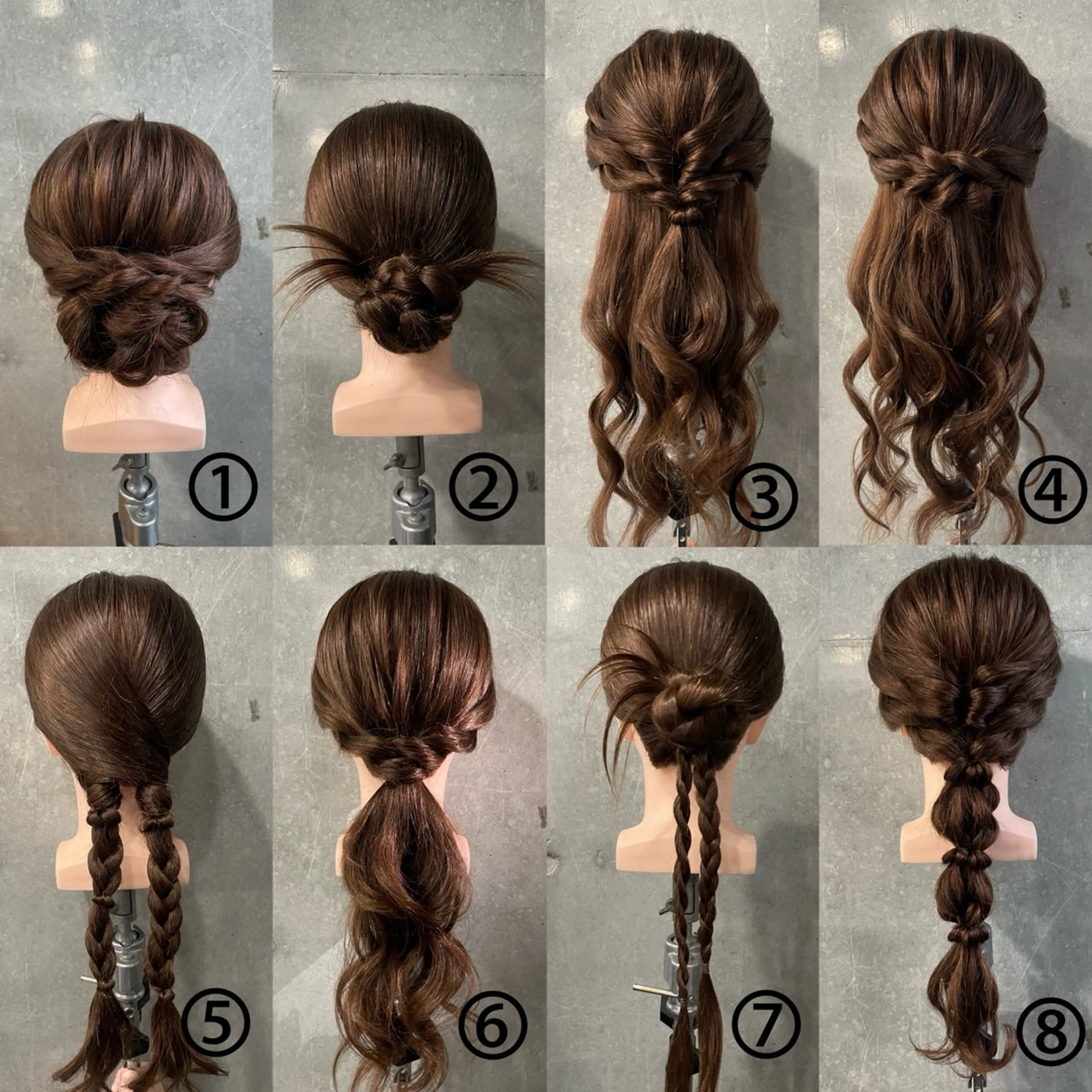 ヘアセット🎀8種類の中から選択(ロング料金有り)の写真