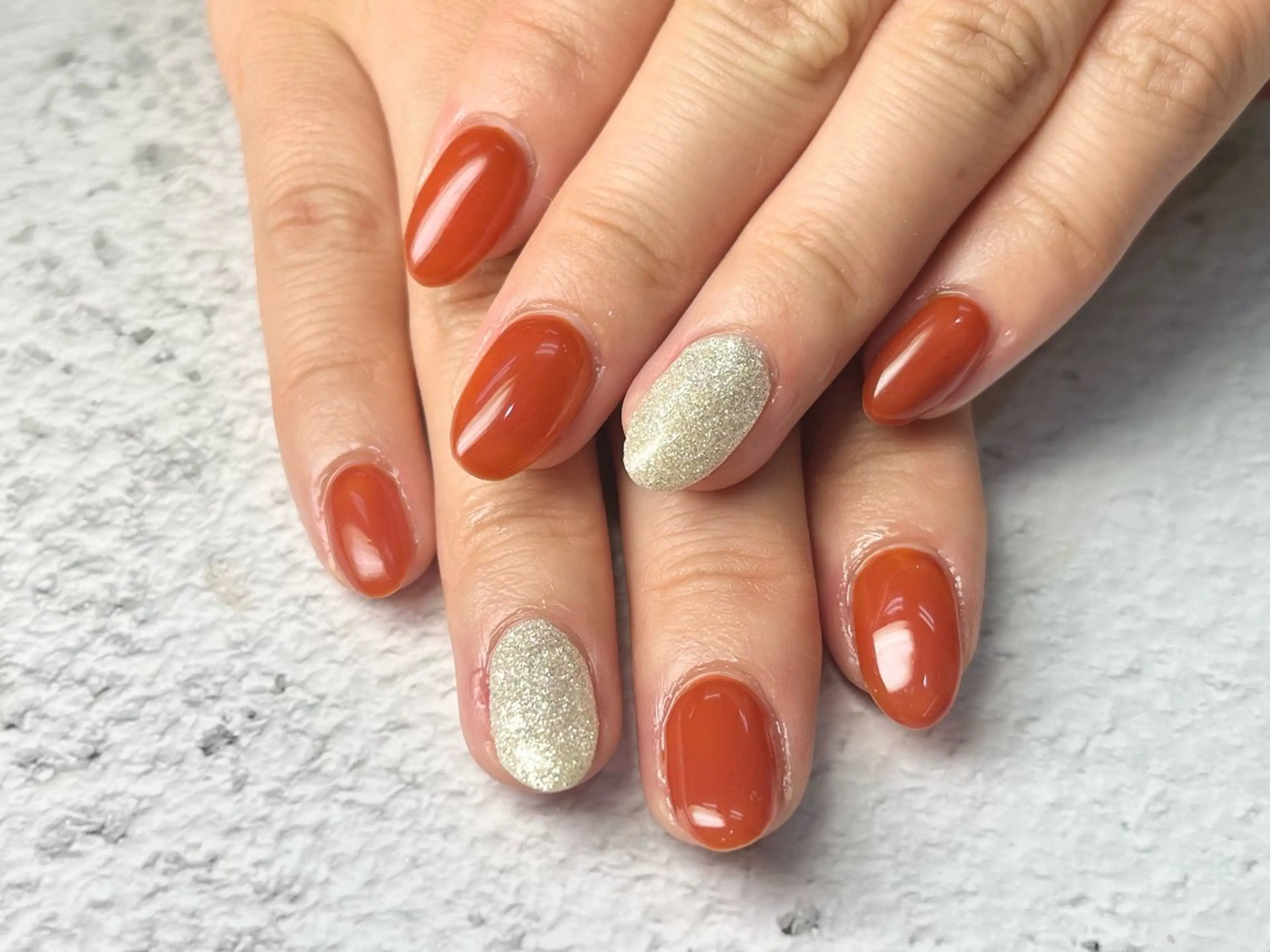 ネイル ハンドネイル Queen nail 北堀江 ASUKAのネイルデザイン