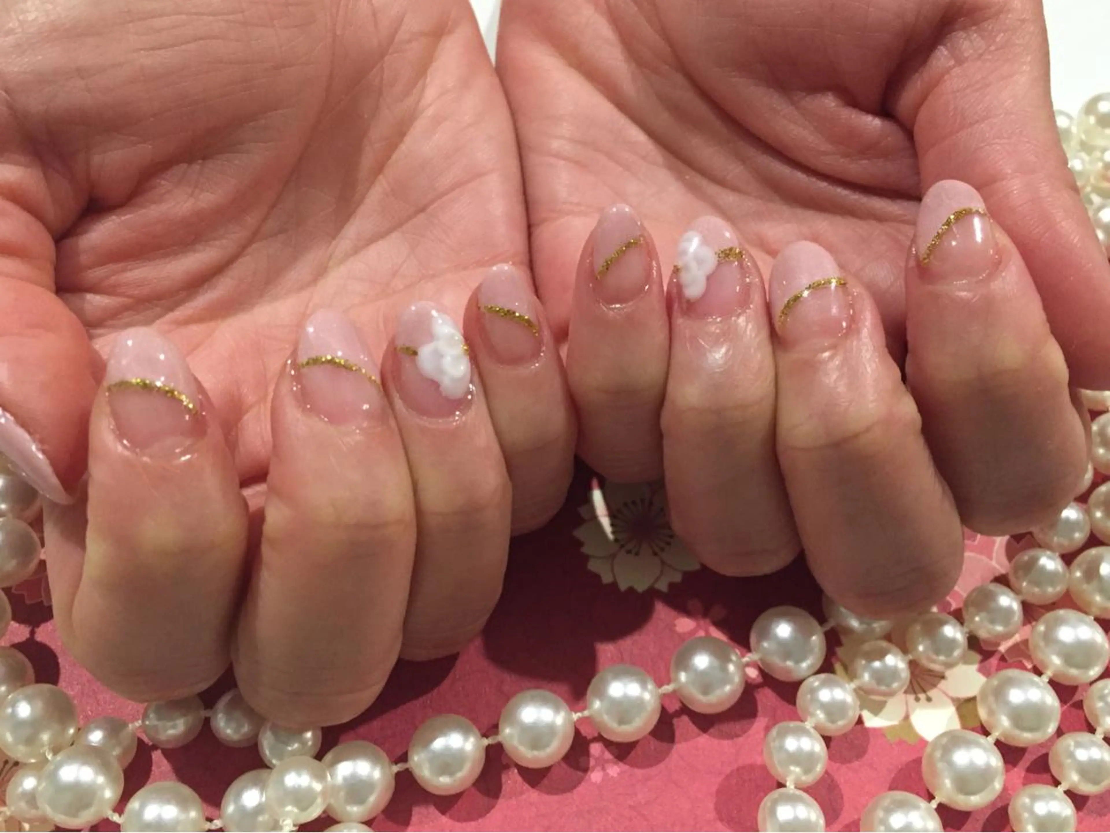 ネイル フレンチネイル Lily closetのネイルデザイン