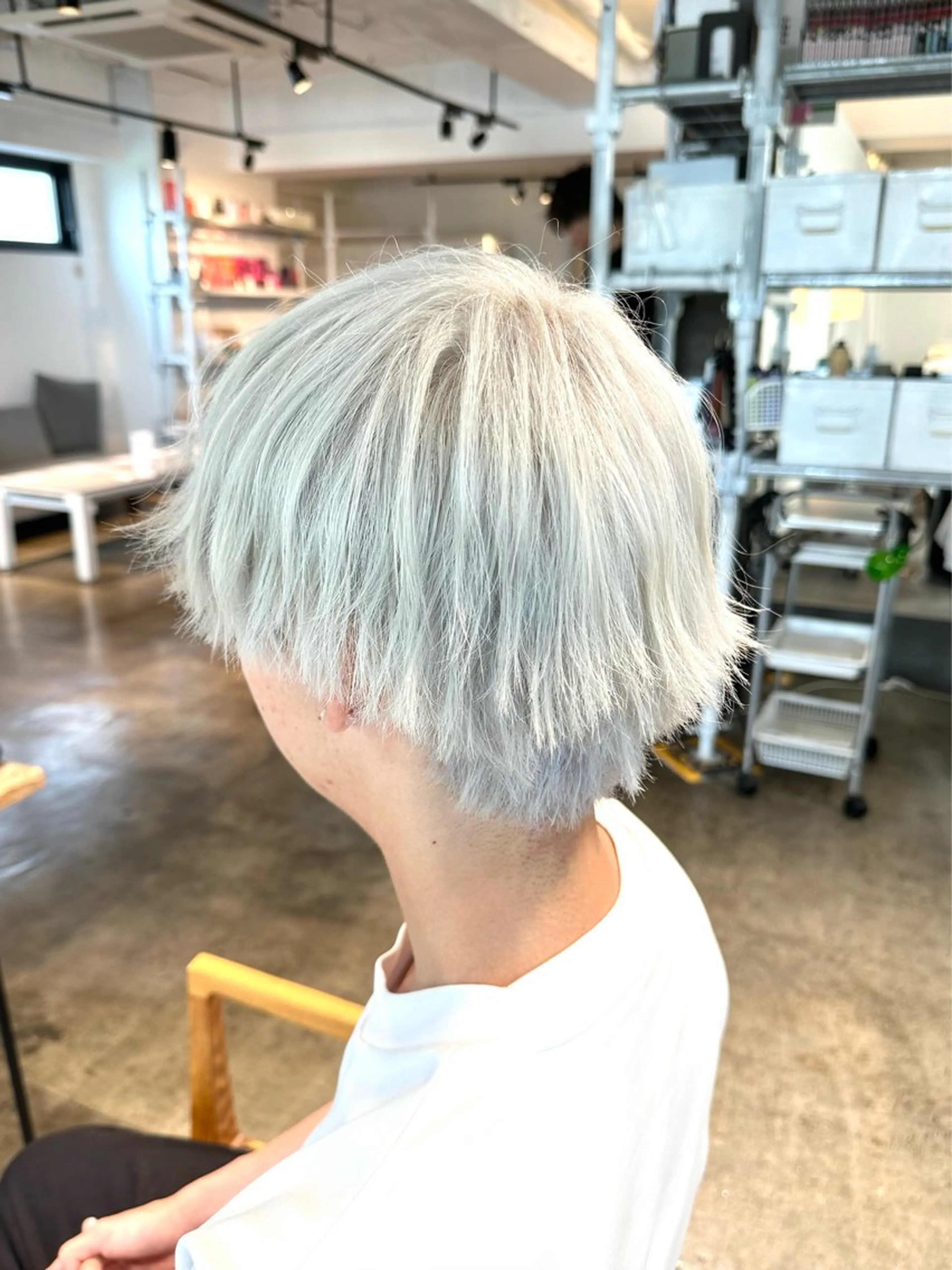 カラー メンズ メンズハイトーン メンズパーマ ハイトーンカラー カット ヘアカラー トリートメント 骨格補正施術/メンズ 専門美容師/YUYAのヘアスタイル