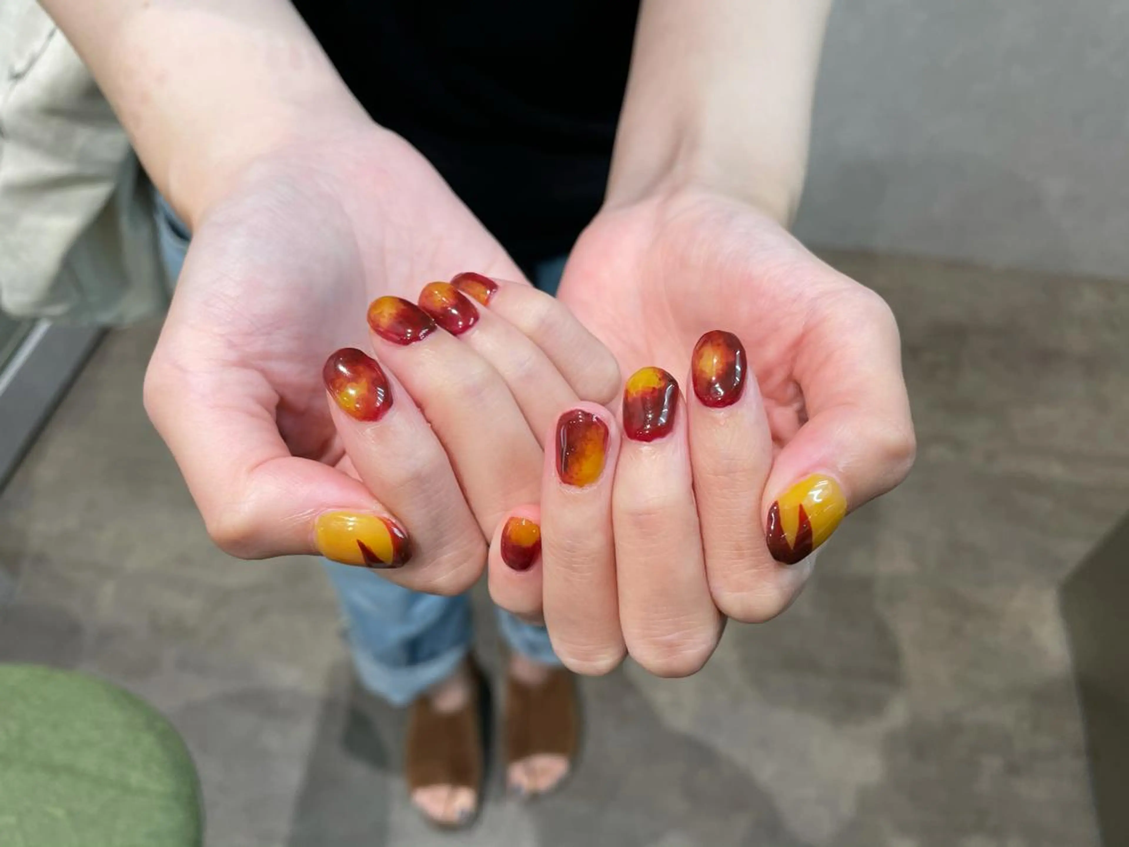 ネイル ハンドネイル ナチュラル透明感🌱 小山美樹子のヘアスタイル