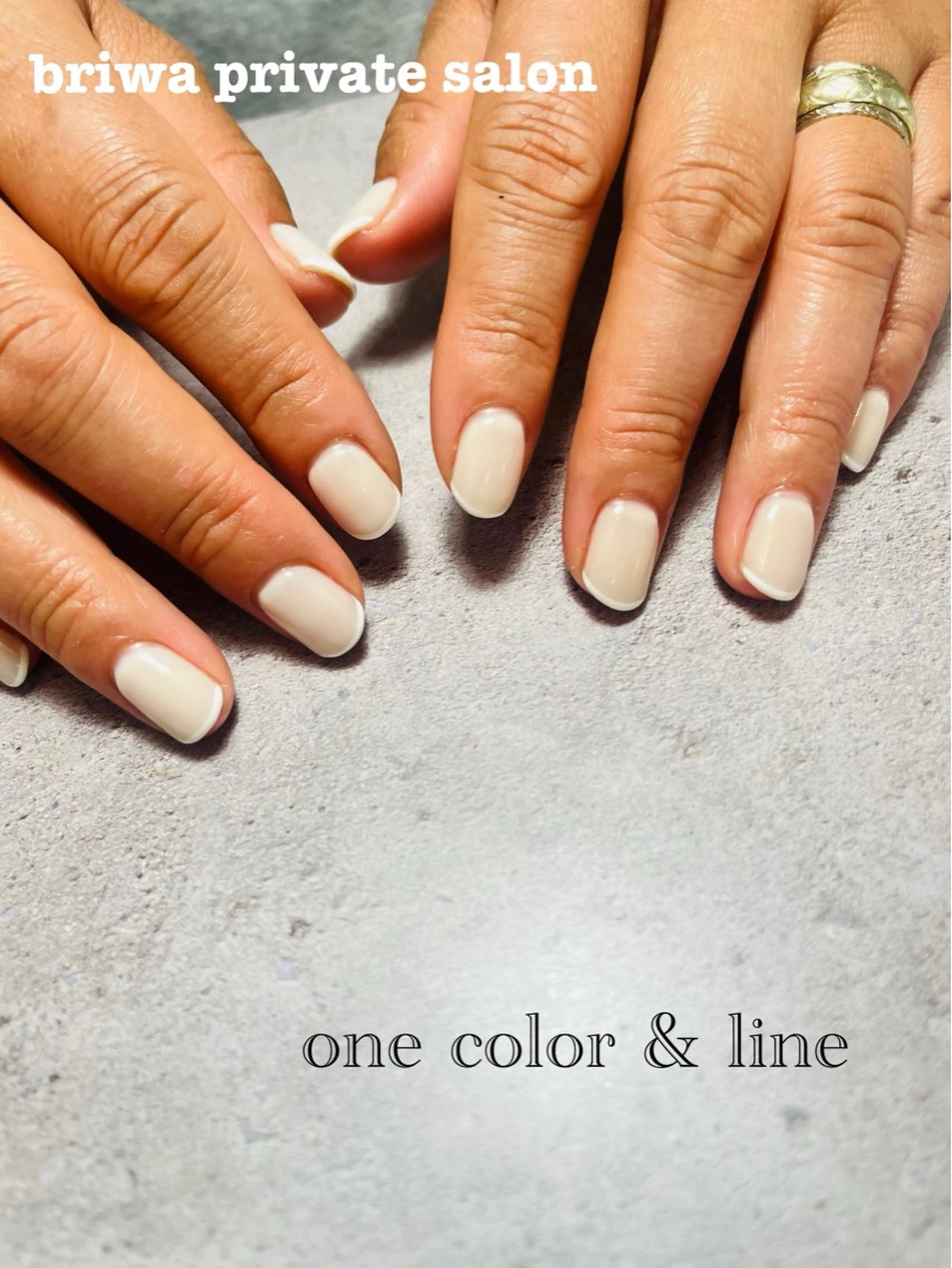 ネイル ワンカラーネイル Briwa✨nail 💅enoi ❤︎のネイルデザイン