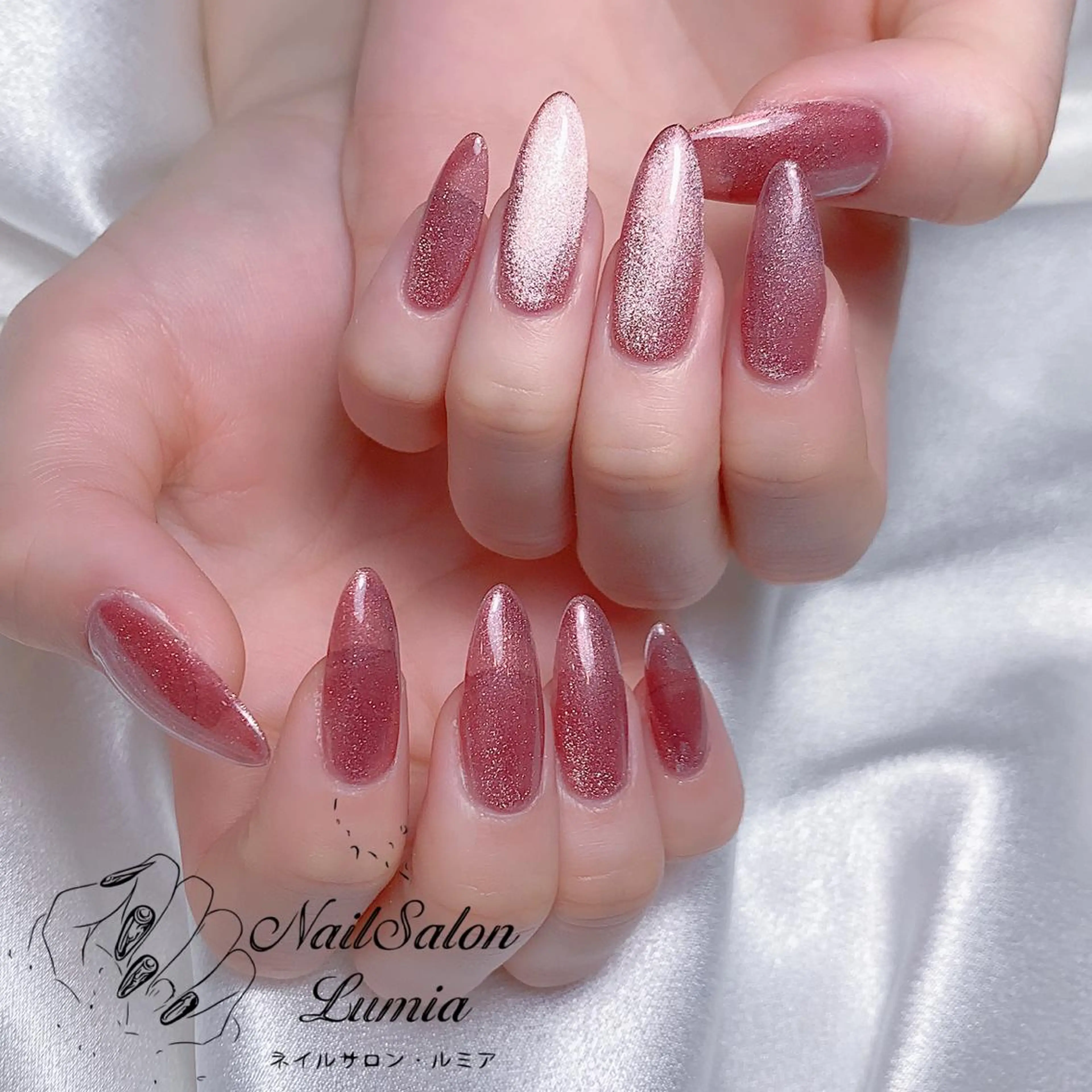ネイル ハンドネイル ネイルサロン ルミア Lumia 店長のネイルデザイン
