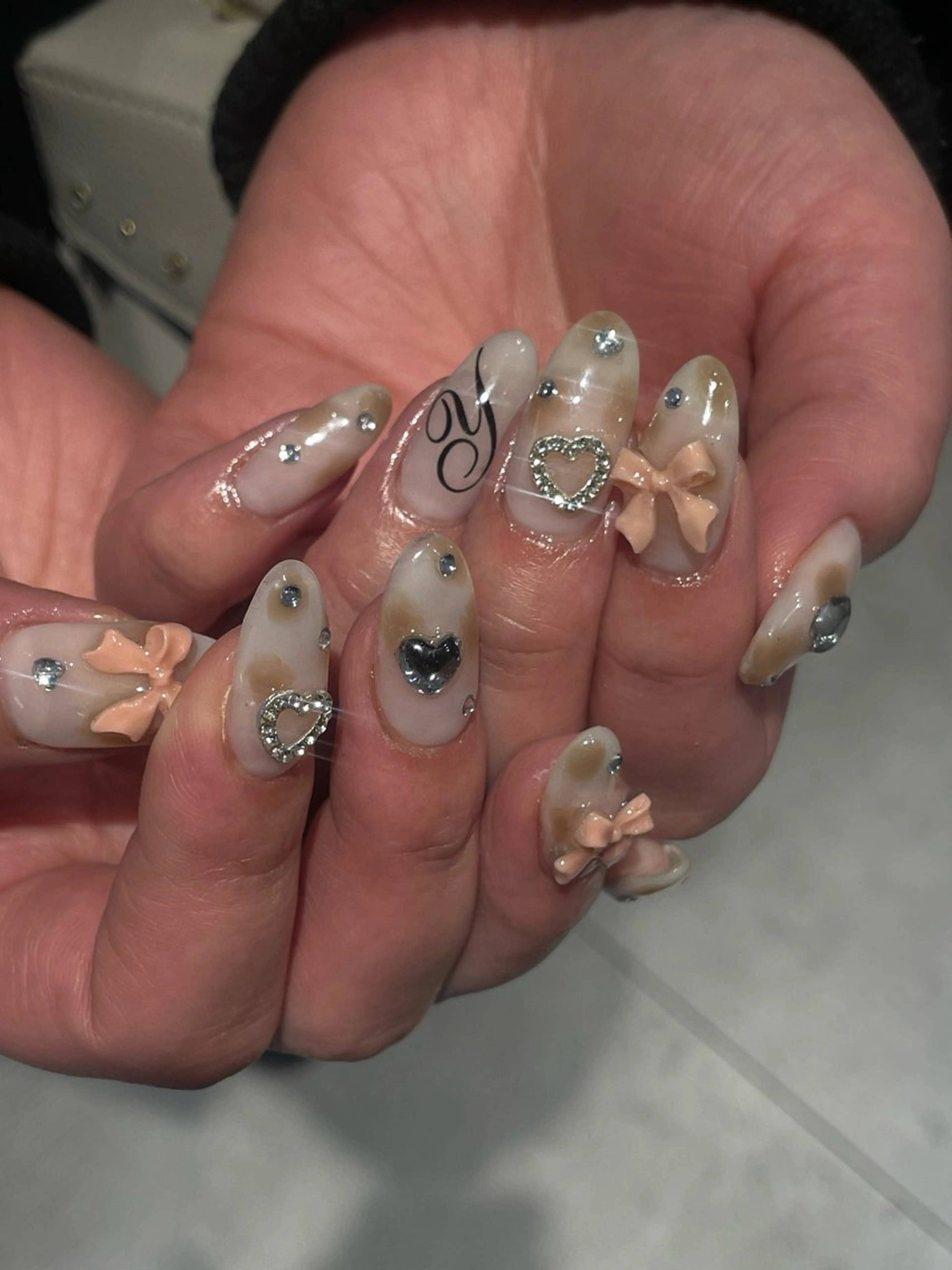 ネイル 韓国ヘア/グレージュ kanako🤍🫧のヘアスタイル