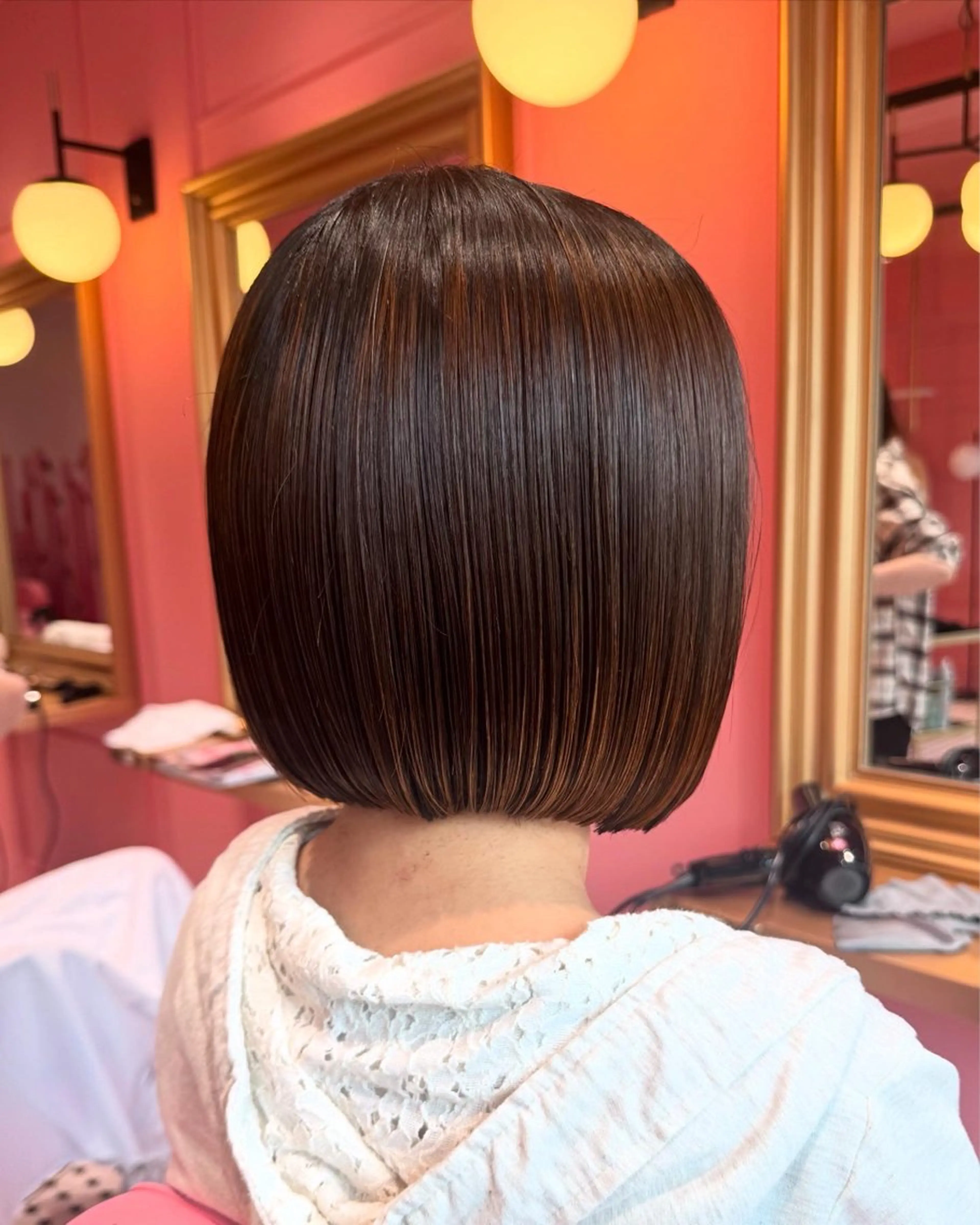 ミディアム ボブ miyu カットモデル募集中のヘアスタイル