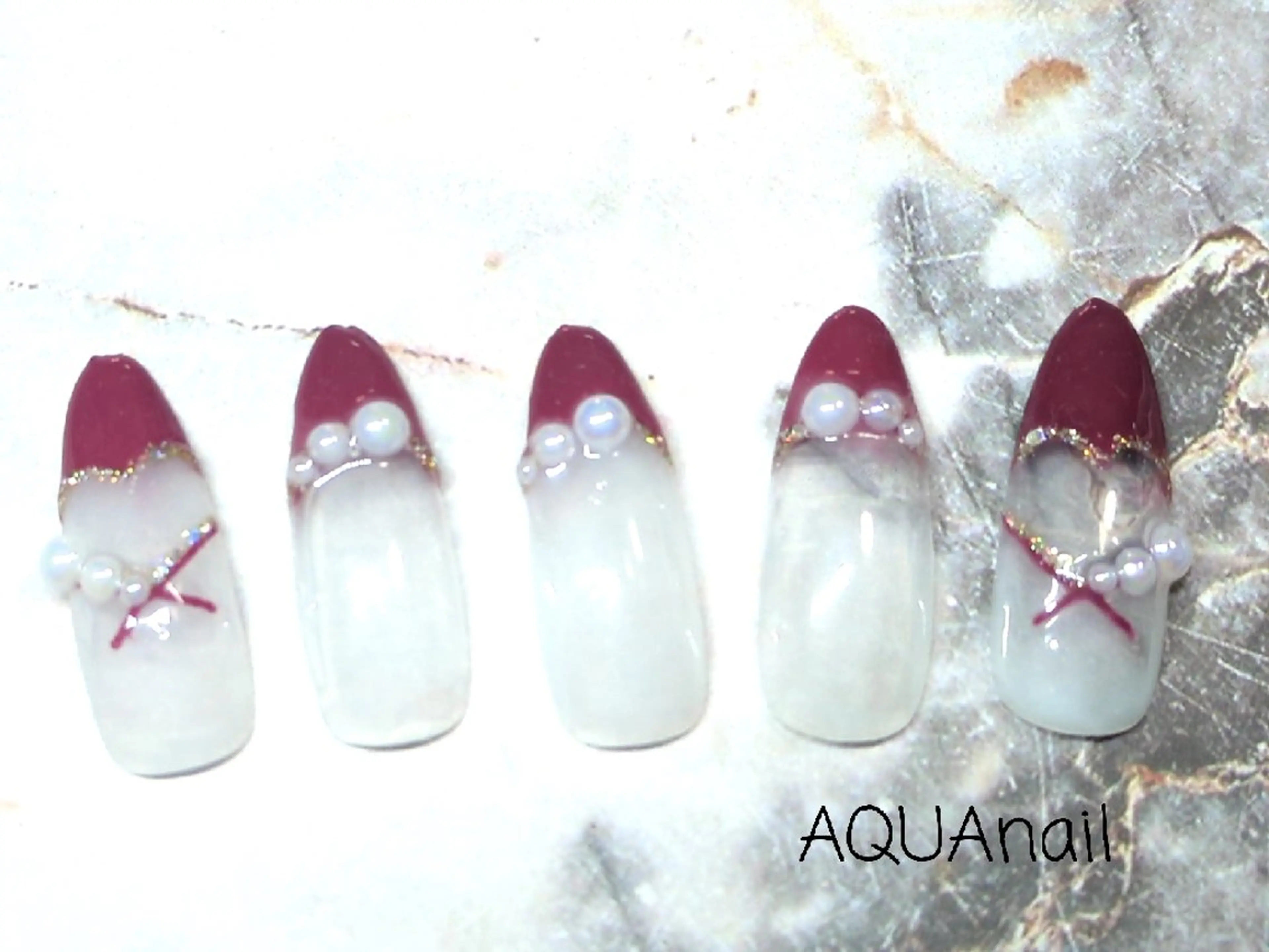 AQUA nailのネイルデザイン