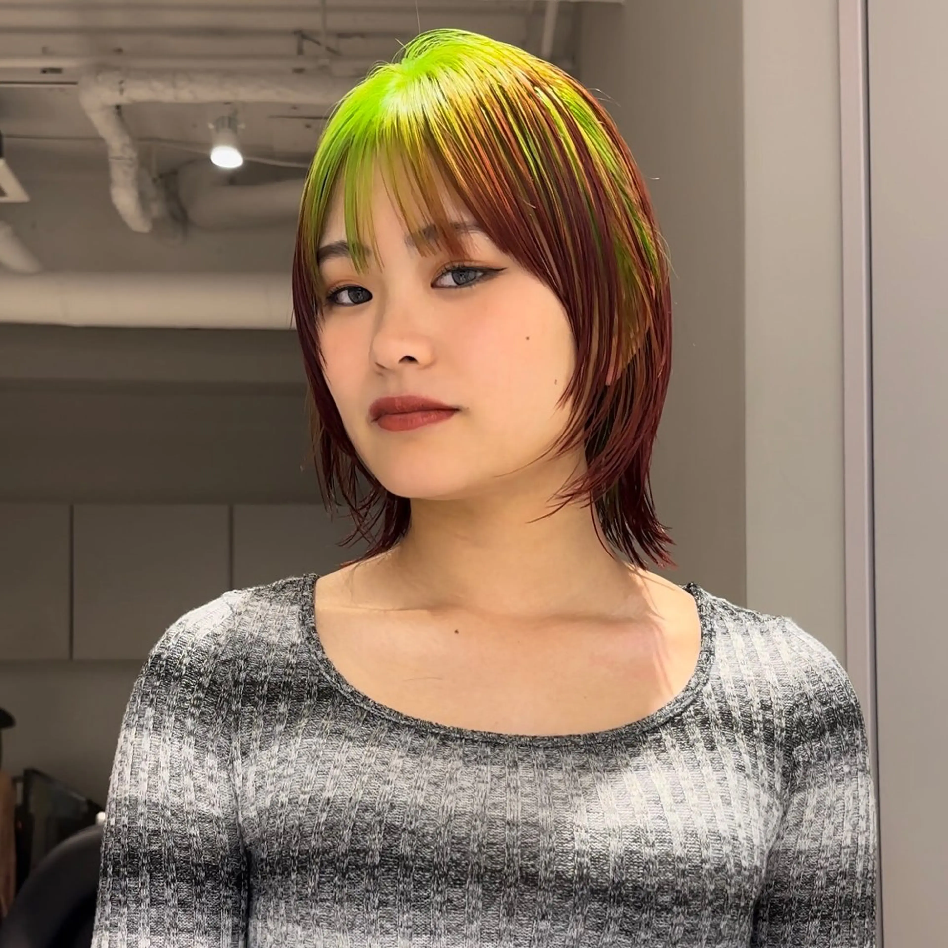 ショート カラー share salon OXY所属・🌈ショートの神様 🌈原田公祐のヘアスタイル