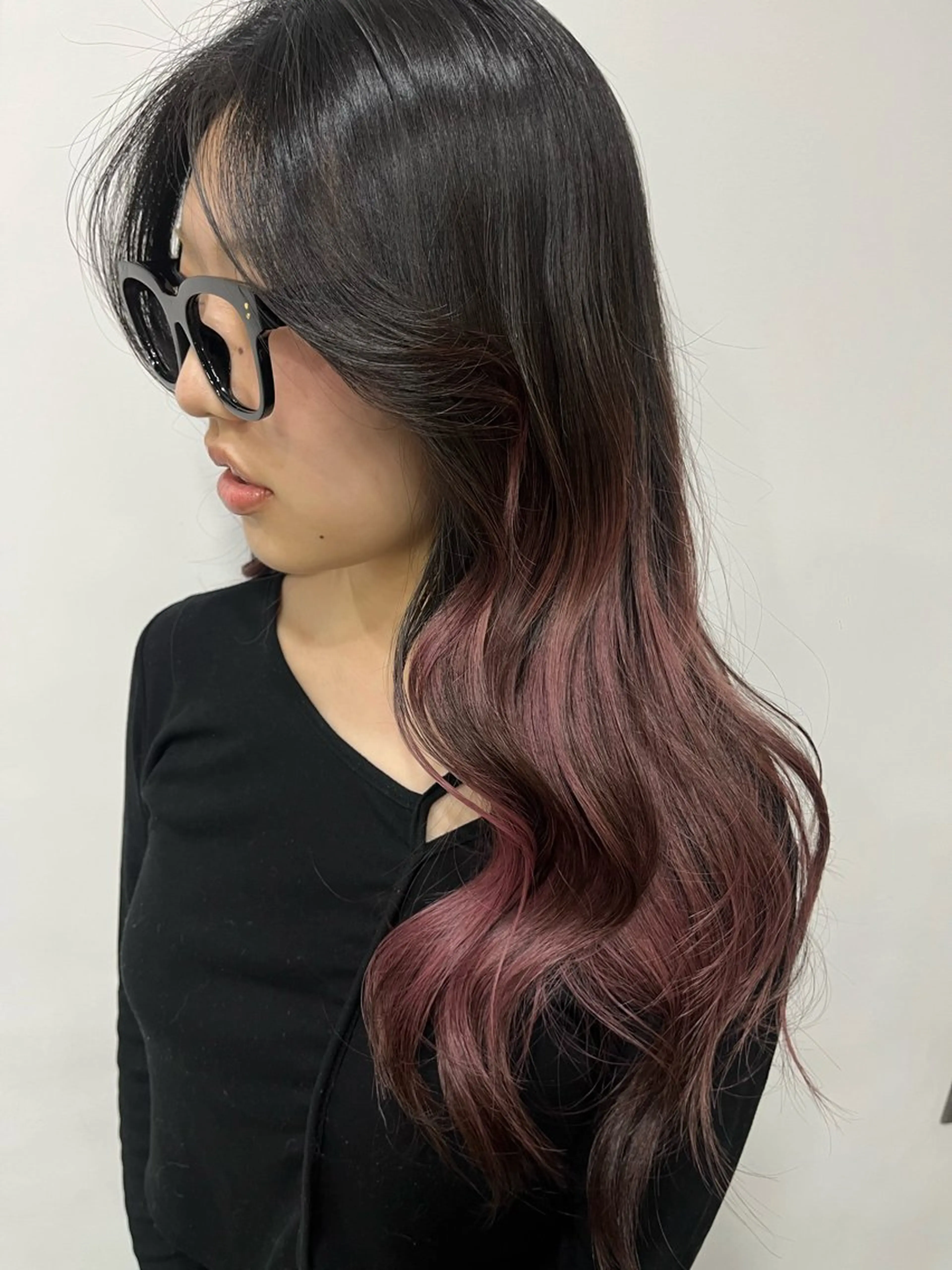 ロング カラー 【Plug】 🍁Kaede🍁のヘアスタイル
