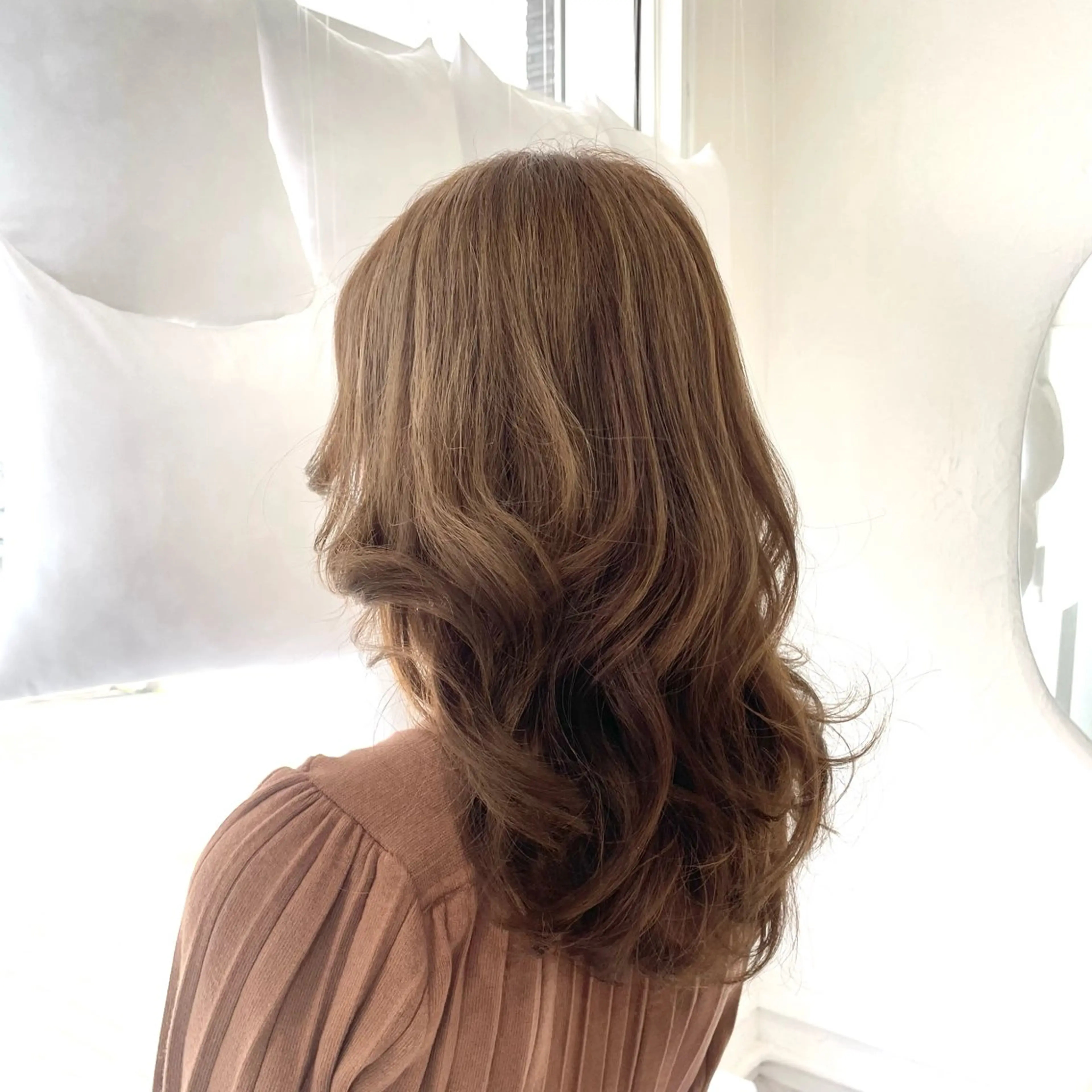 セミロング レイヤーカット カット ヘアカラー トリートメント scene中性ストレート/縮毛矯正【シーン】所属・ジョー/ 縮毛矯正の専門家のヘアスタイル