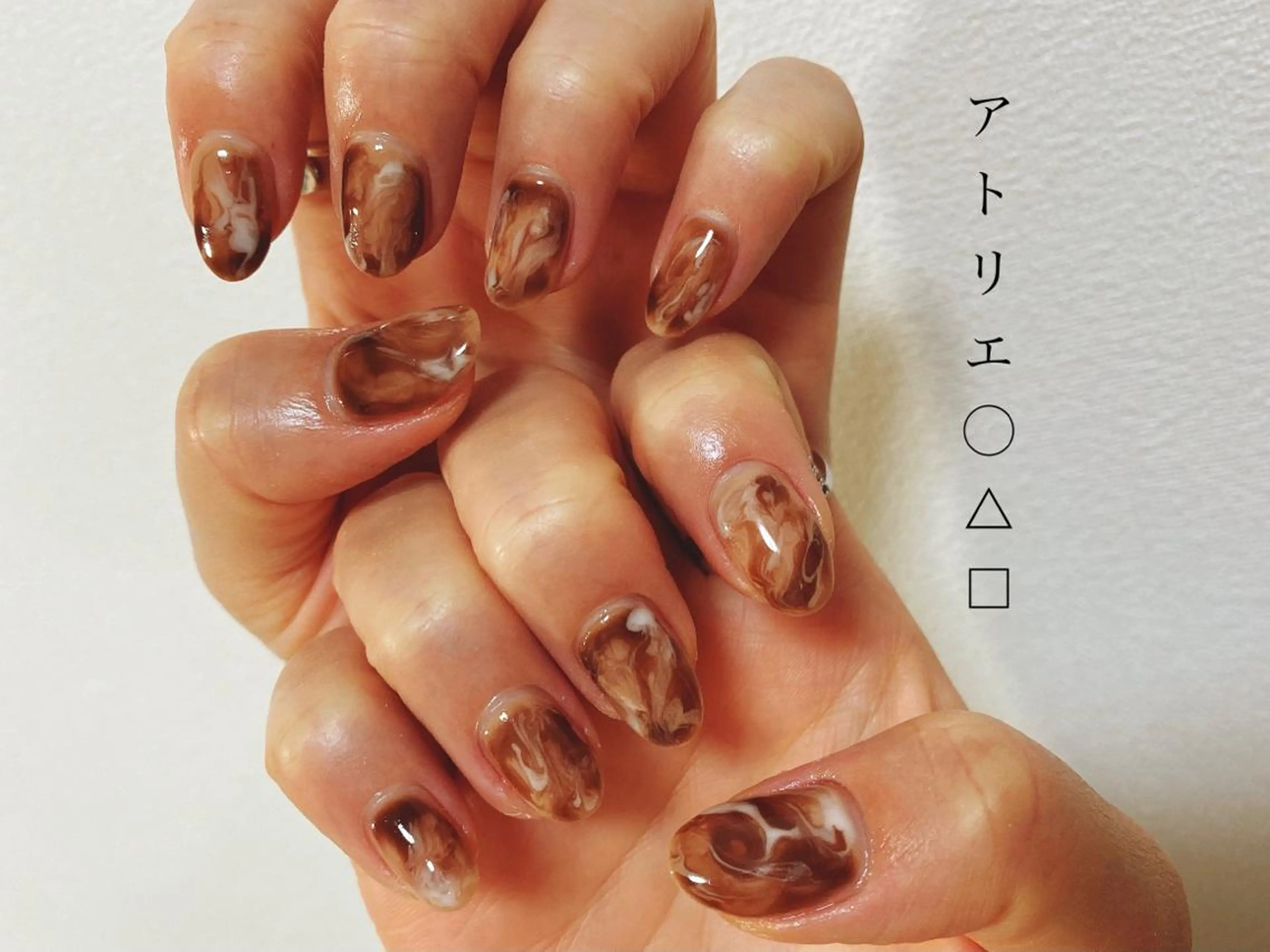 ネイル ハンドネイル アトリエ ○△□のネイルデザイン