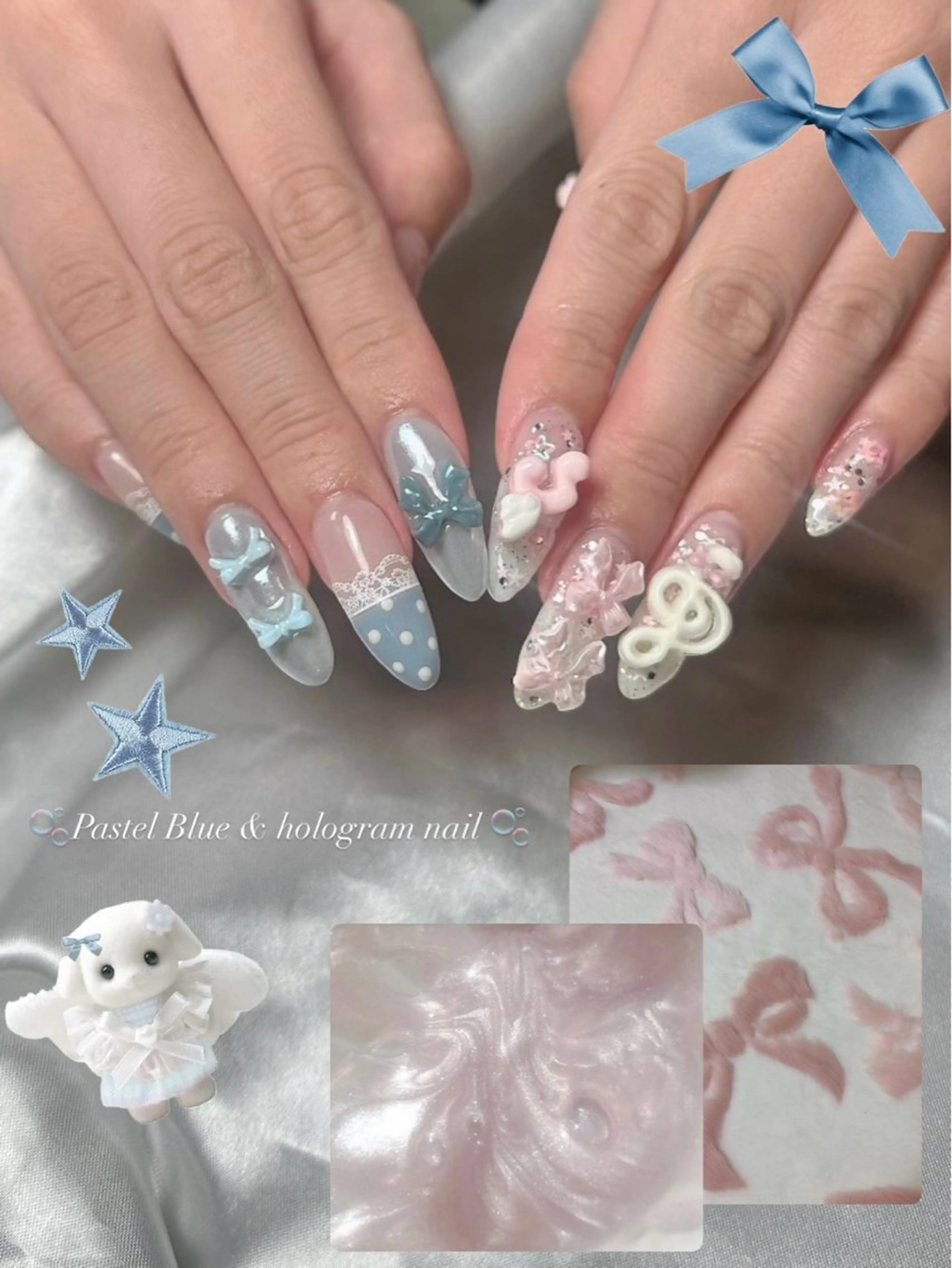 ネイル 韓国ネイル ワンホンネイル ハンドネイル tsuki🎀ワンホ ン🍒ガーリー🪄のネイルデザイン